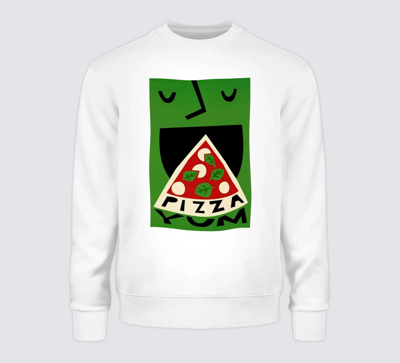 Yum Pizza felpa da Fox & Velvet