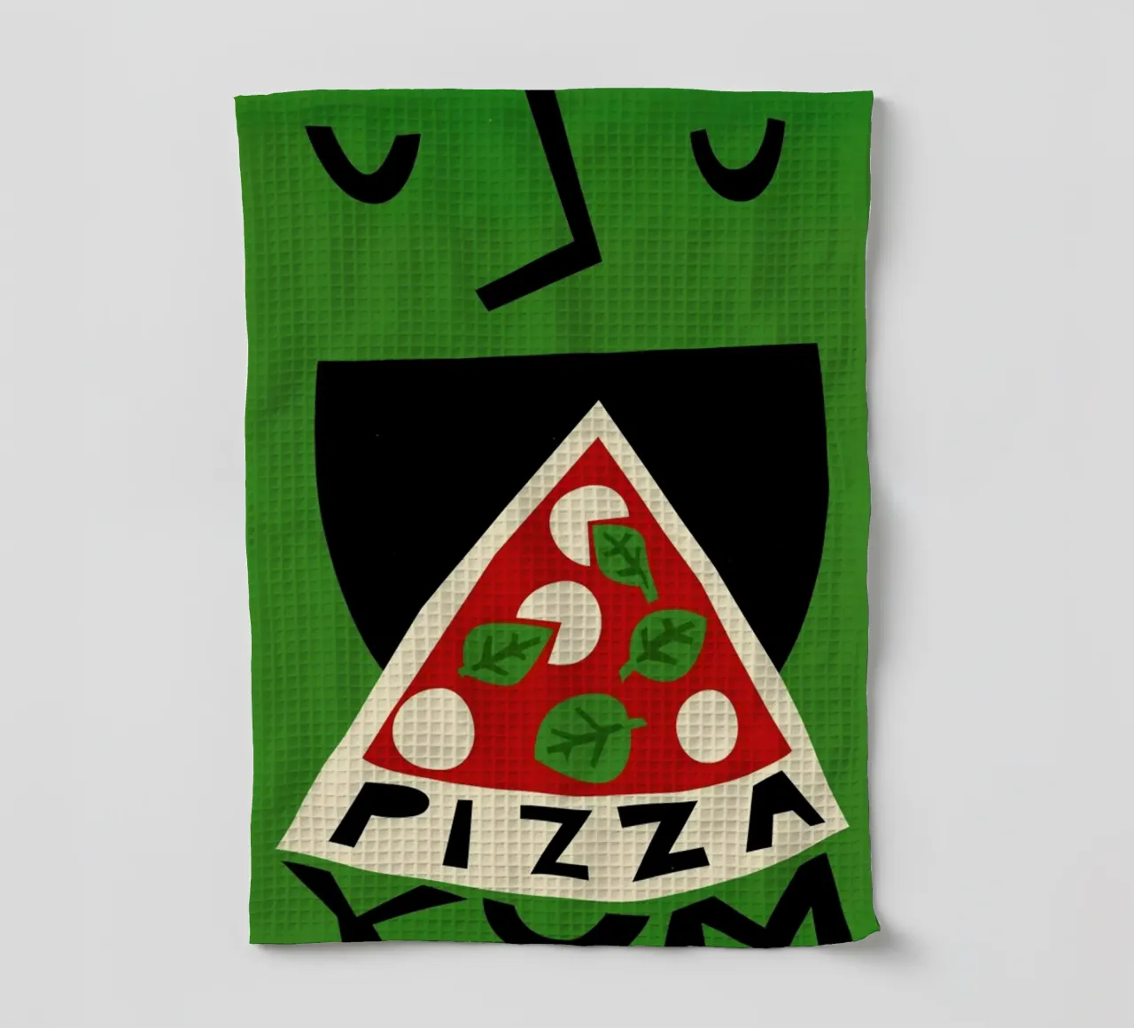 Leckere Pizza Geschirrtuch von Fox & Velvet