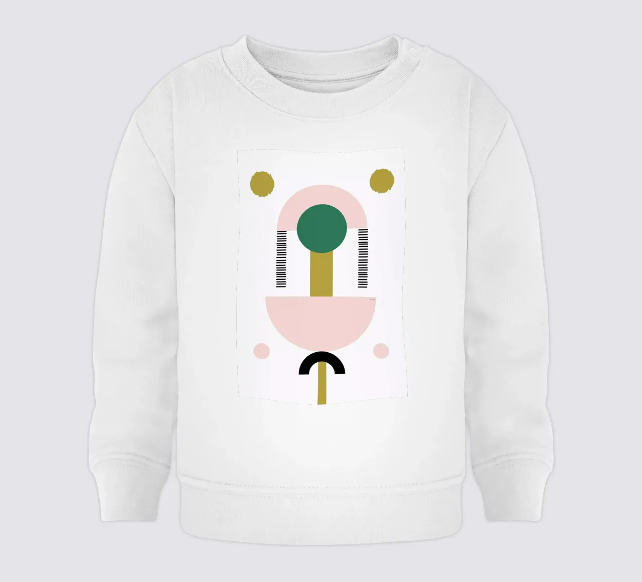 Balancing Shapes felpa neonato da Linda Gobeta