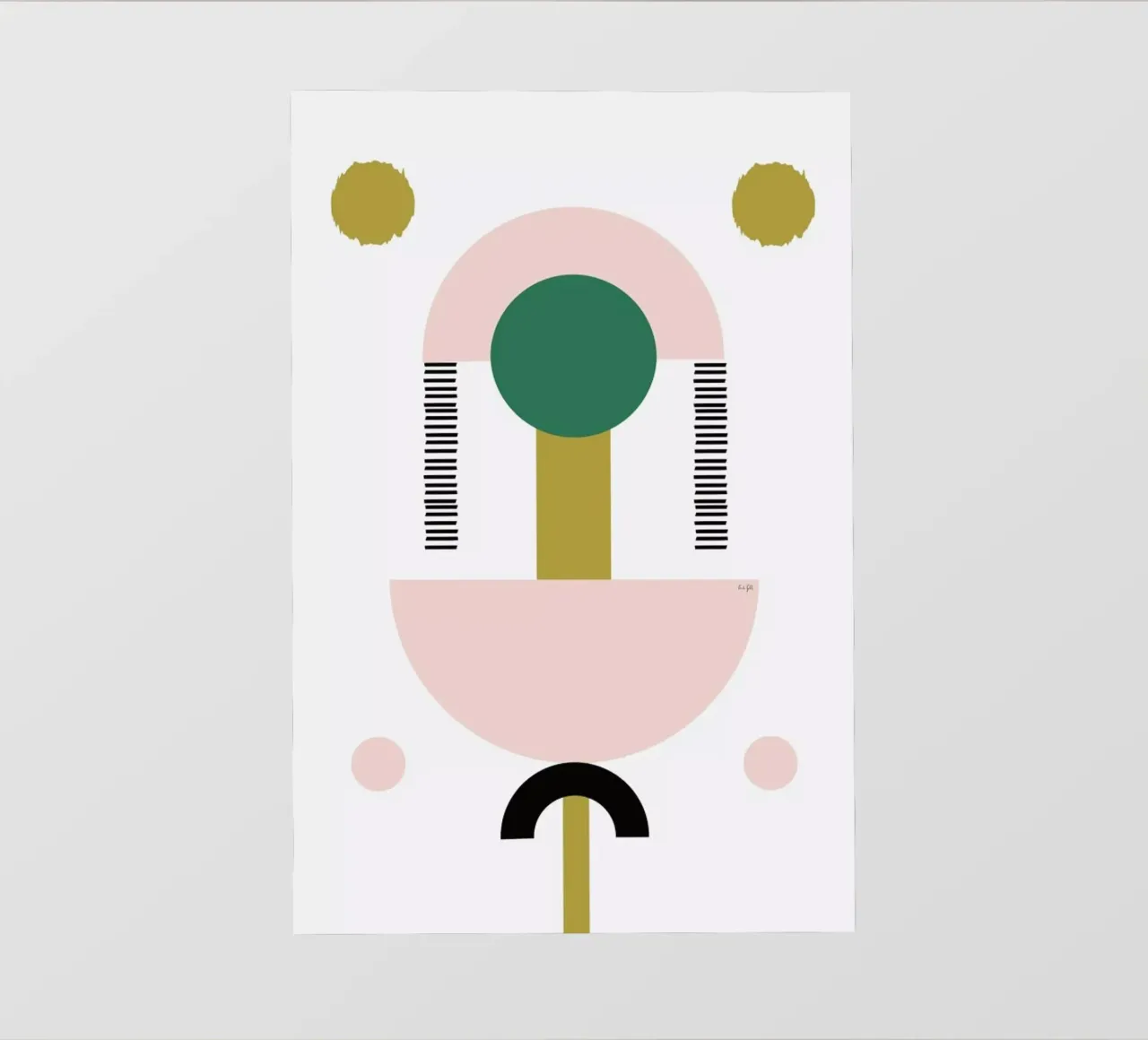 Balancing Shapes telo in pvc da Linda Gobeta