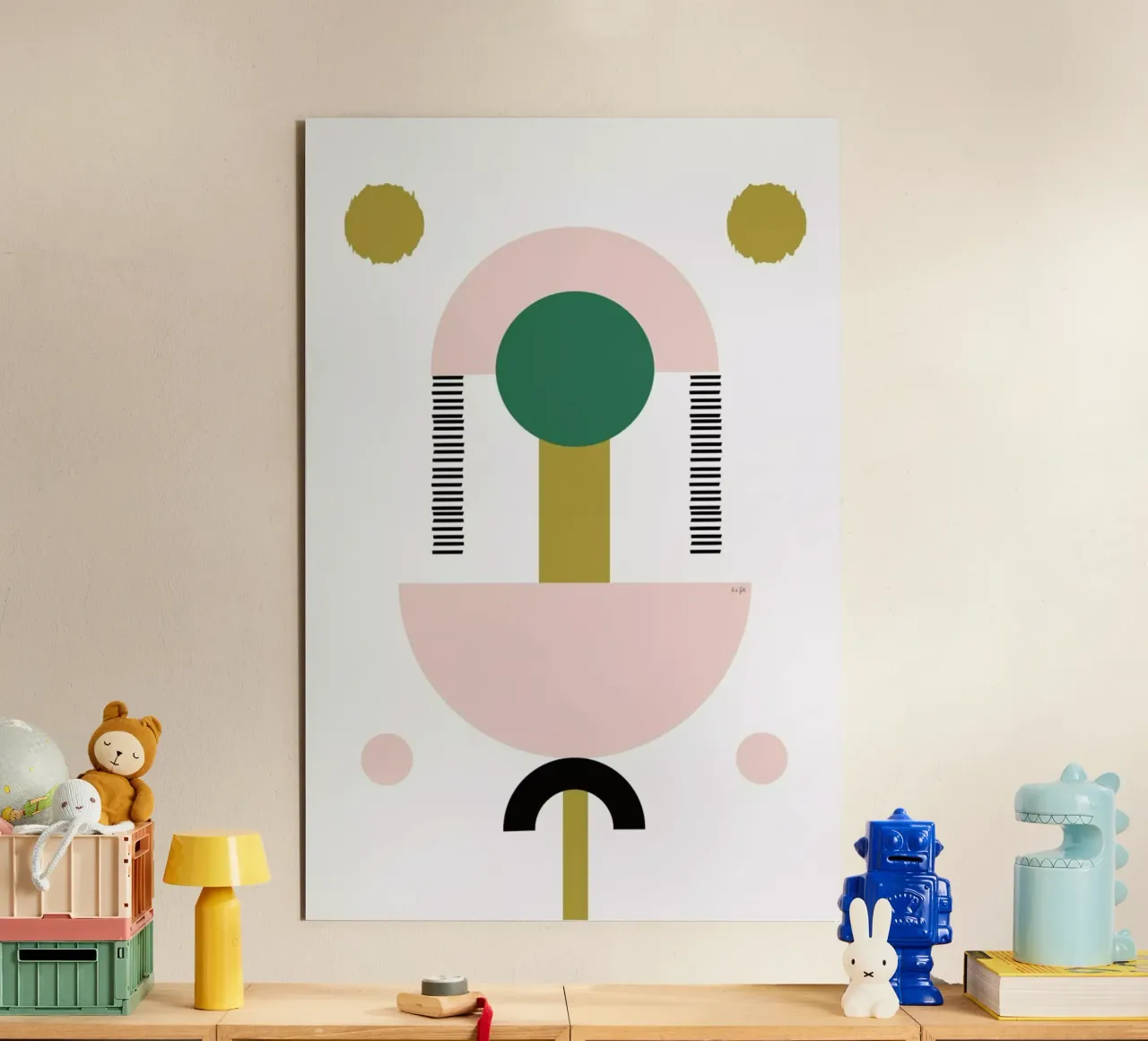 Balancing Shapes alluminio dibond da Linda Gobeta