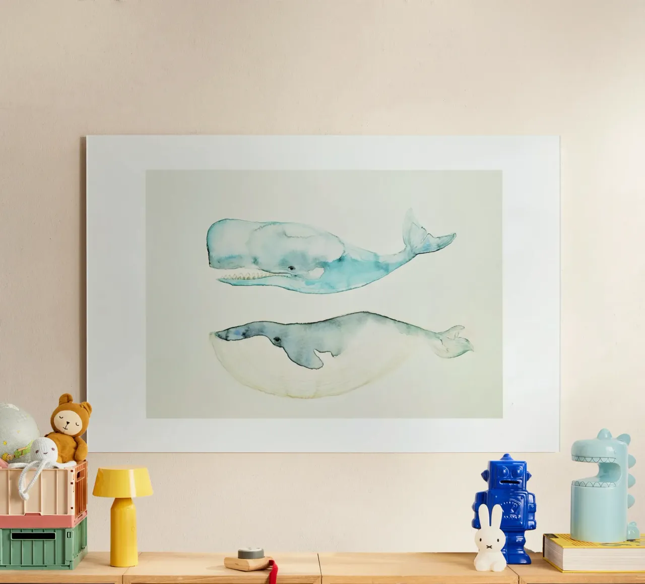 Whales plexiglass da treechild