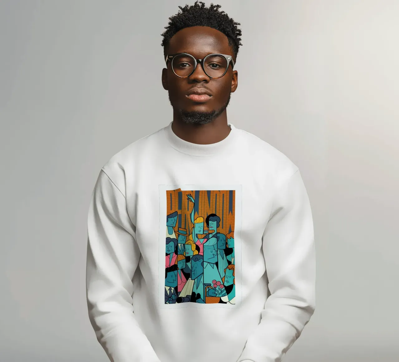 The Window sweatshirt by Ale Giorgini