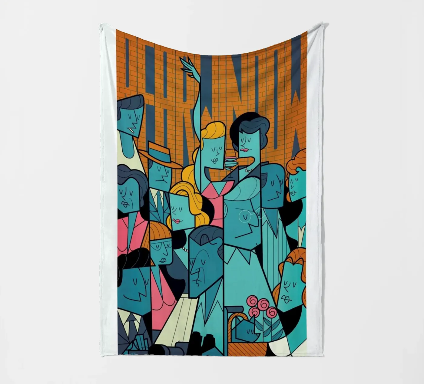 The Window Fleecedecke von Ale Giorgini