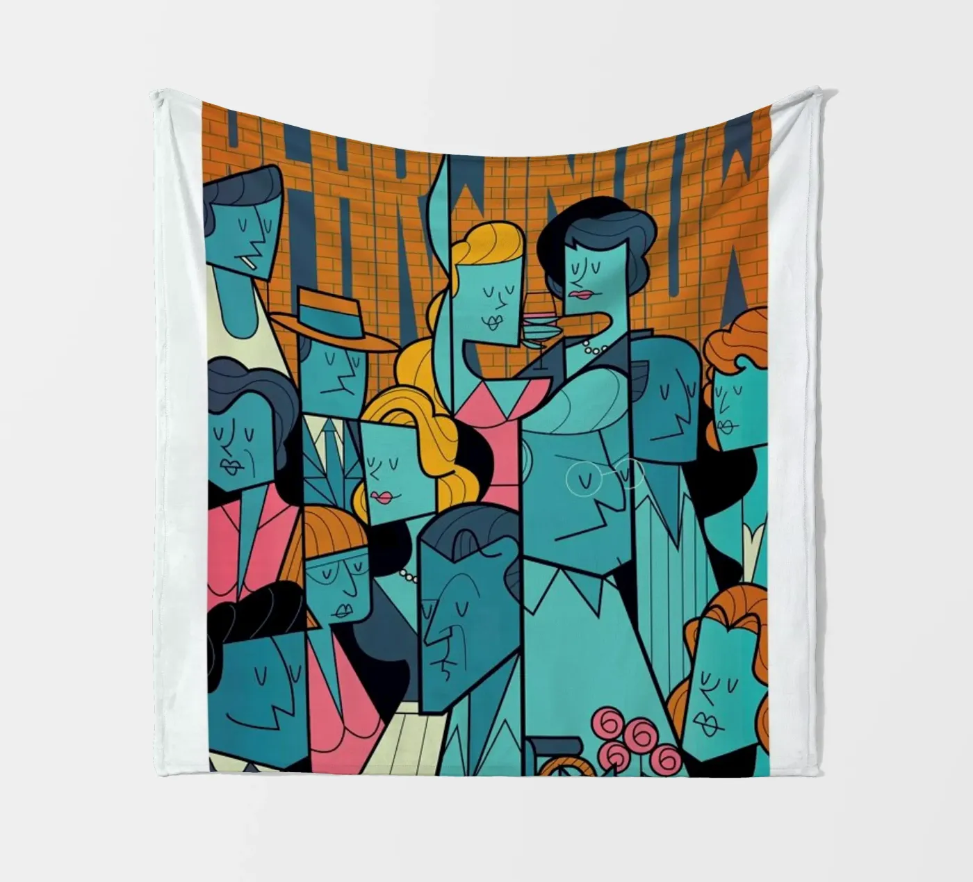 The Window Fleecedecke von Ale Giorgini