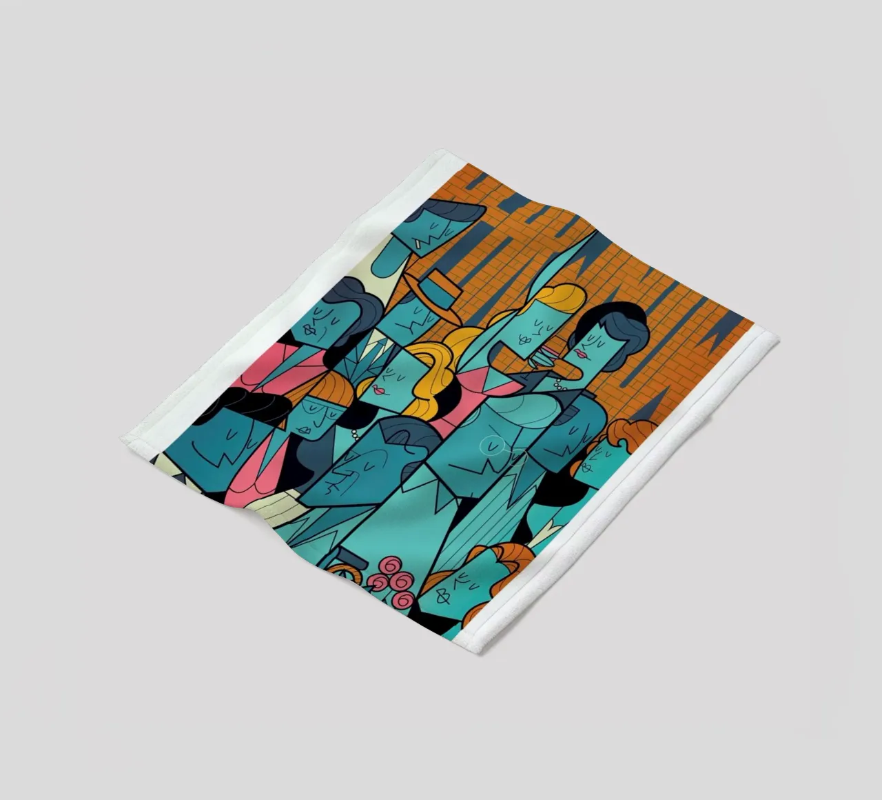The Window fleece blanket by Ale Giorgini