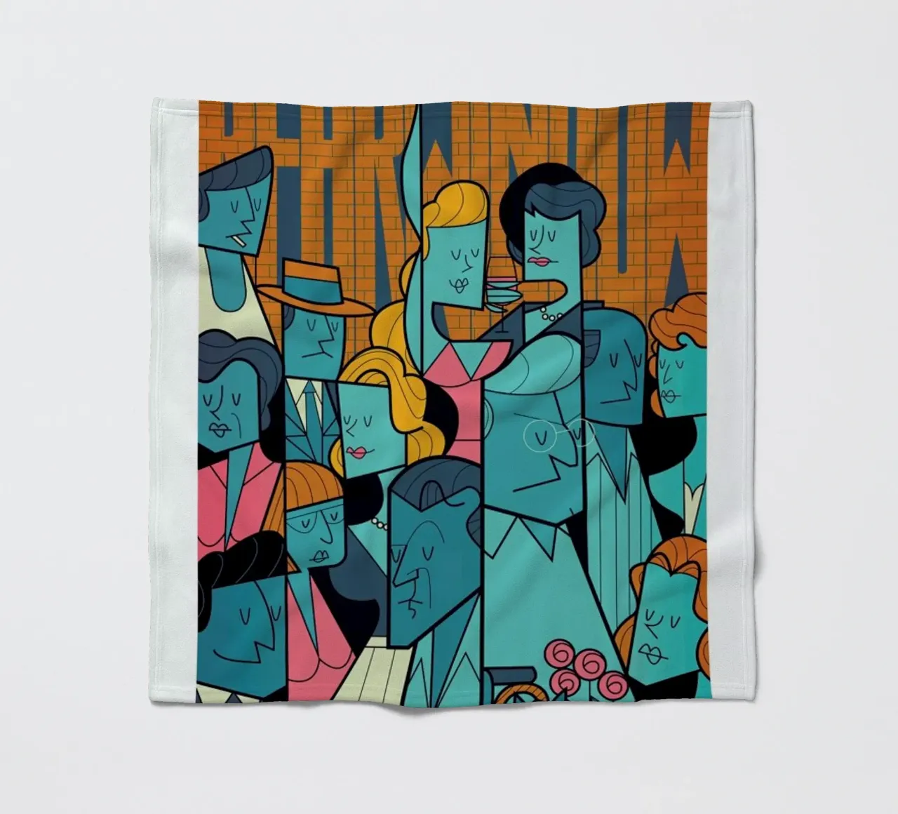 The Window fleece blanket by Ale Giorgini