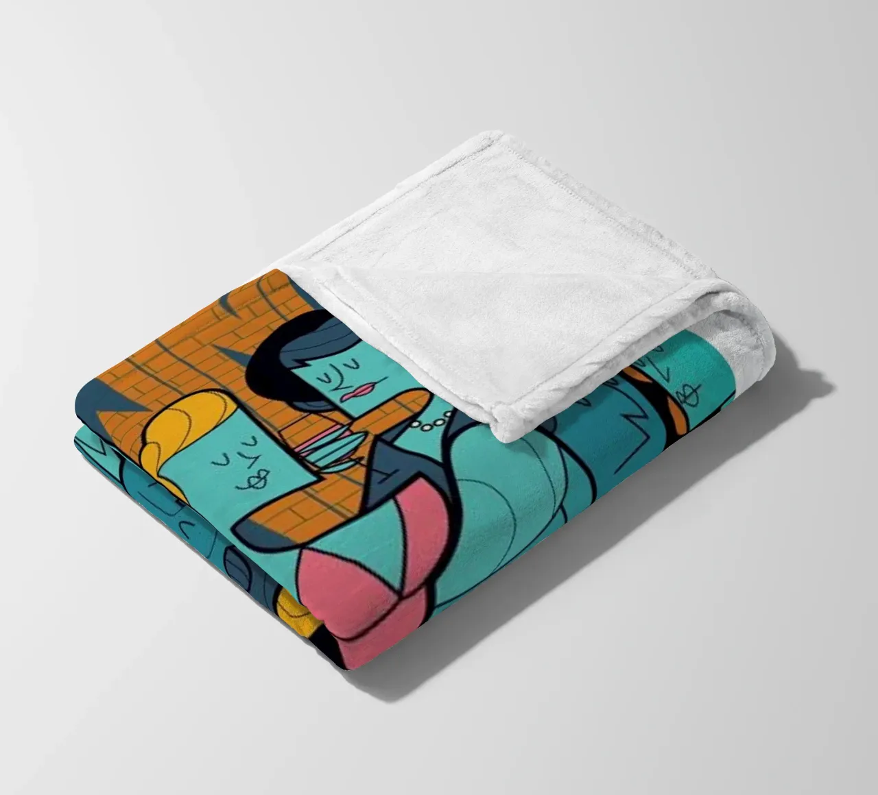 The Window fleece blanket by Ale Giorgini