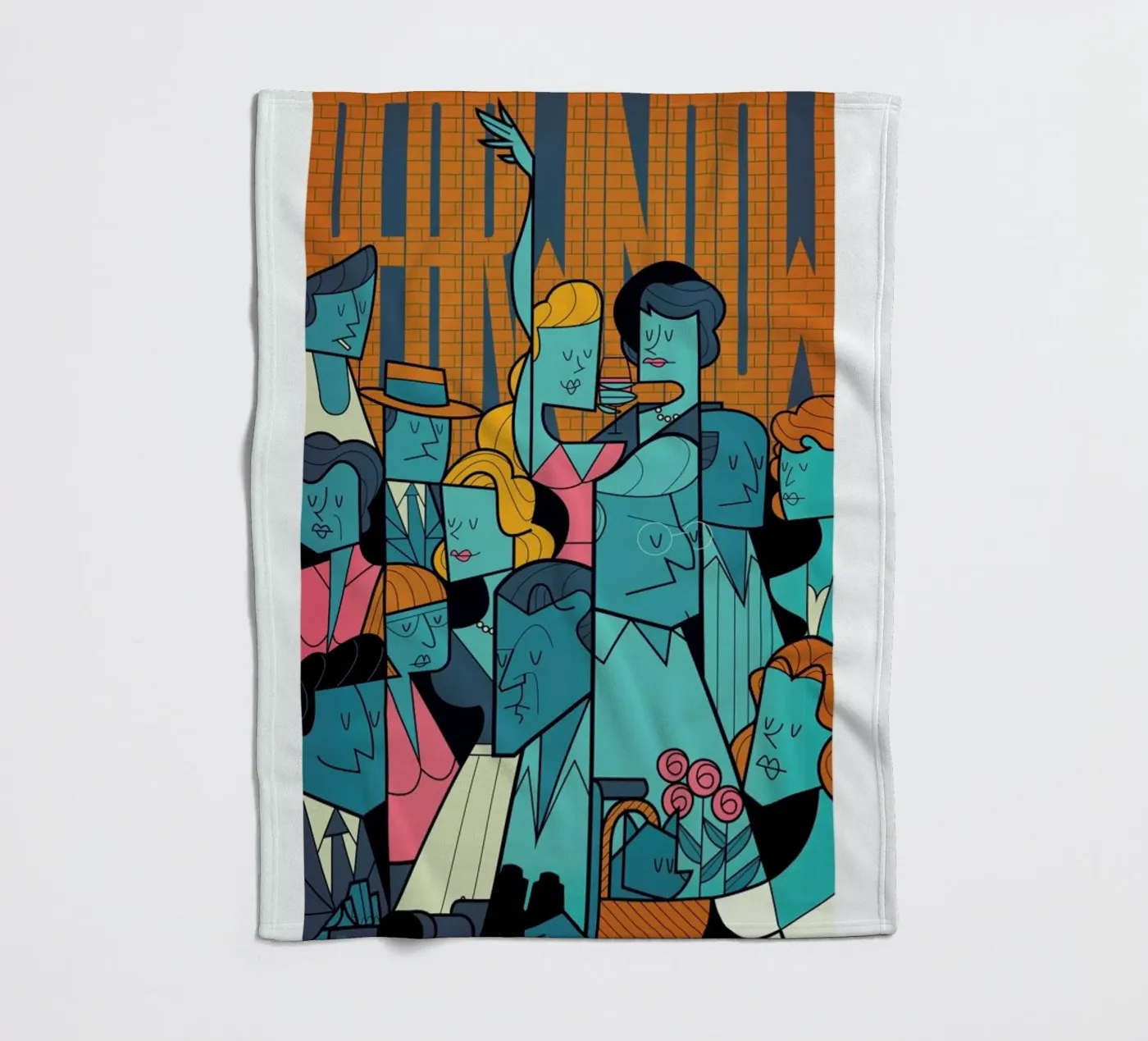 The Window Fleecedecke von Ale Giorgini