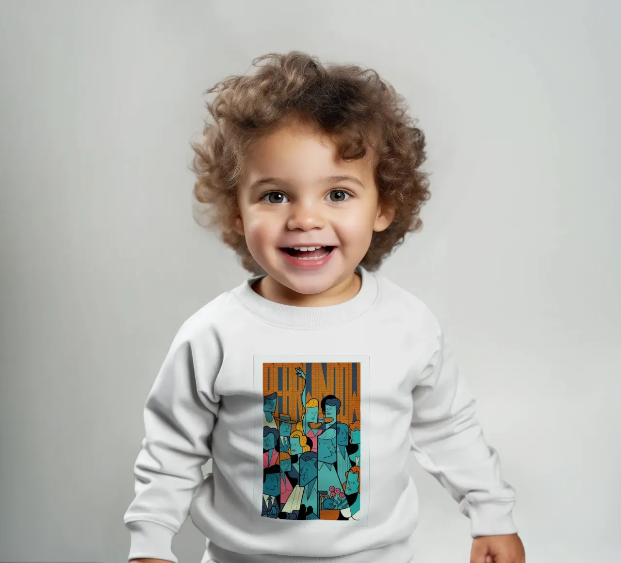 The Window baby sweatshirt by Ale Giorgini