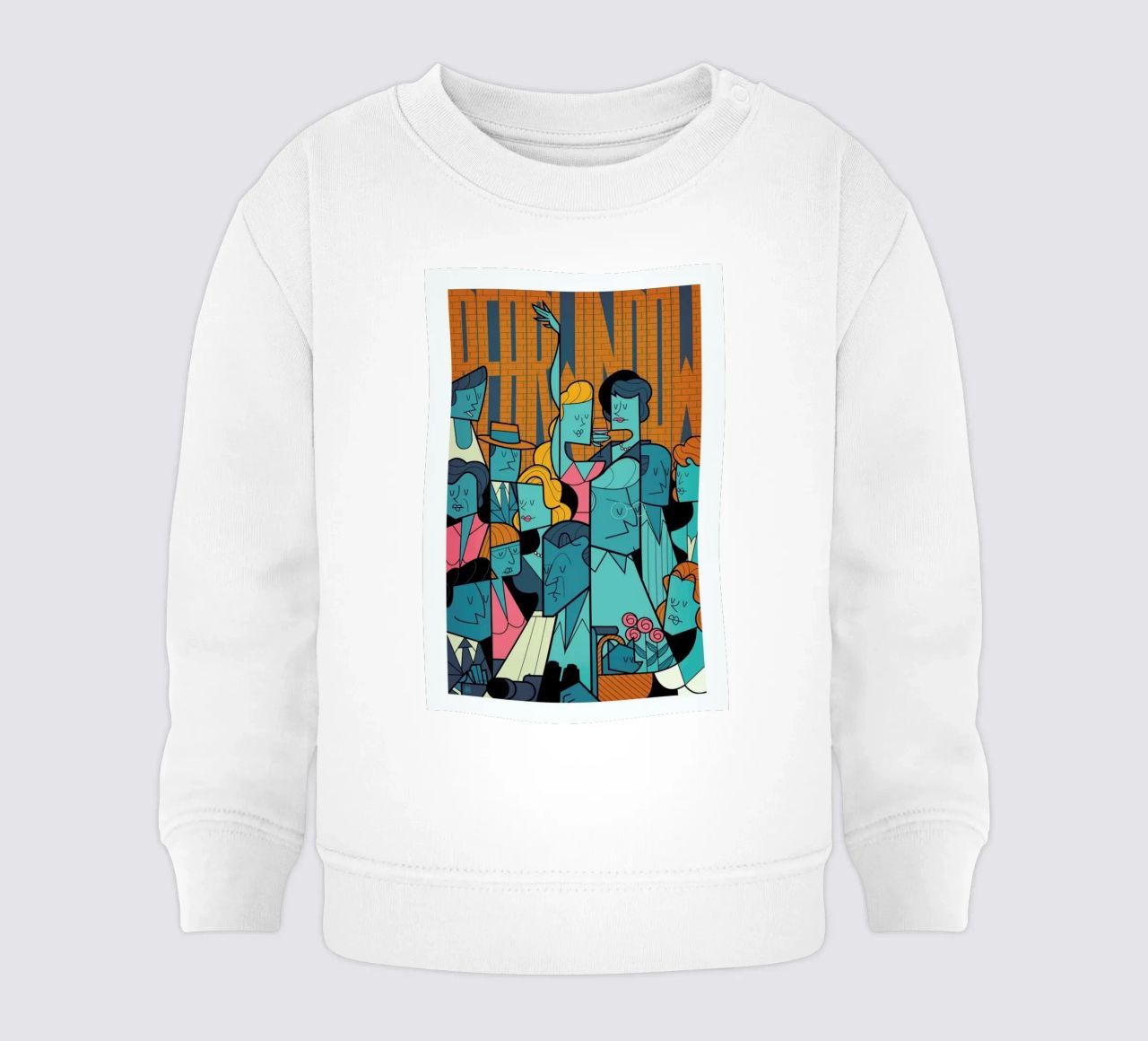 The Window felpa neonato da Ale Giorgini