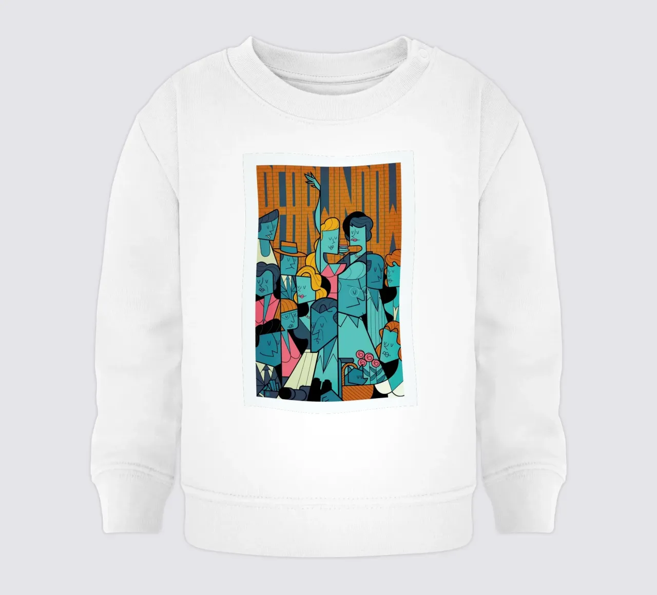 The Window baby sweatshirt by Ale Giorgini