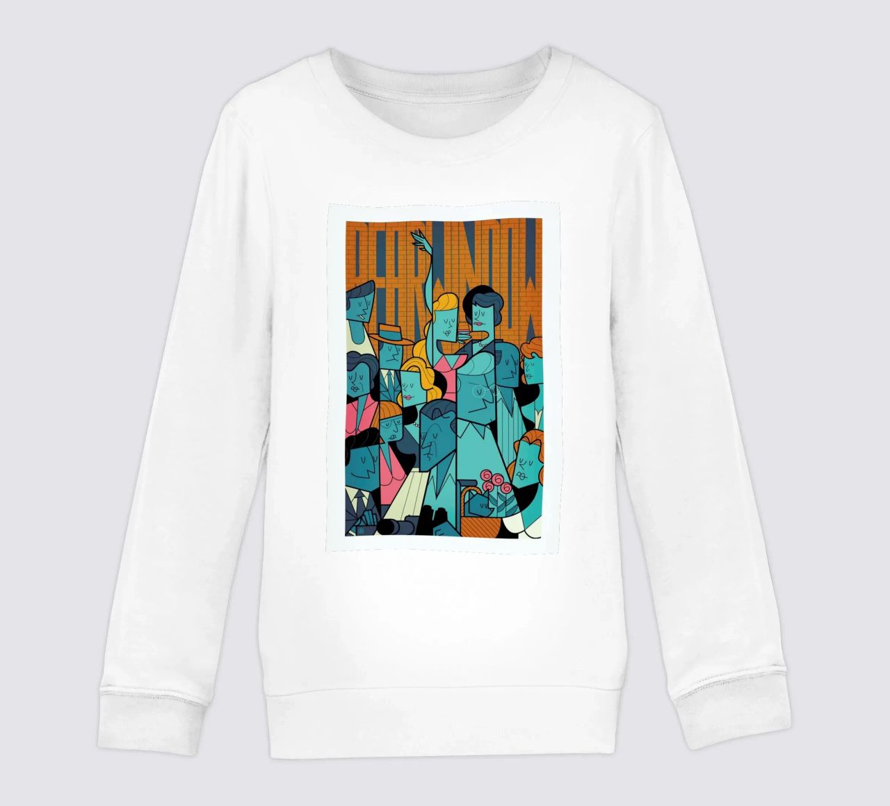The Window felpa bambino da Ale Giorgini