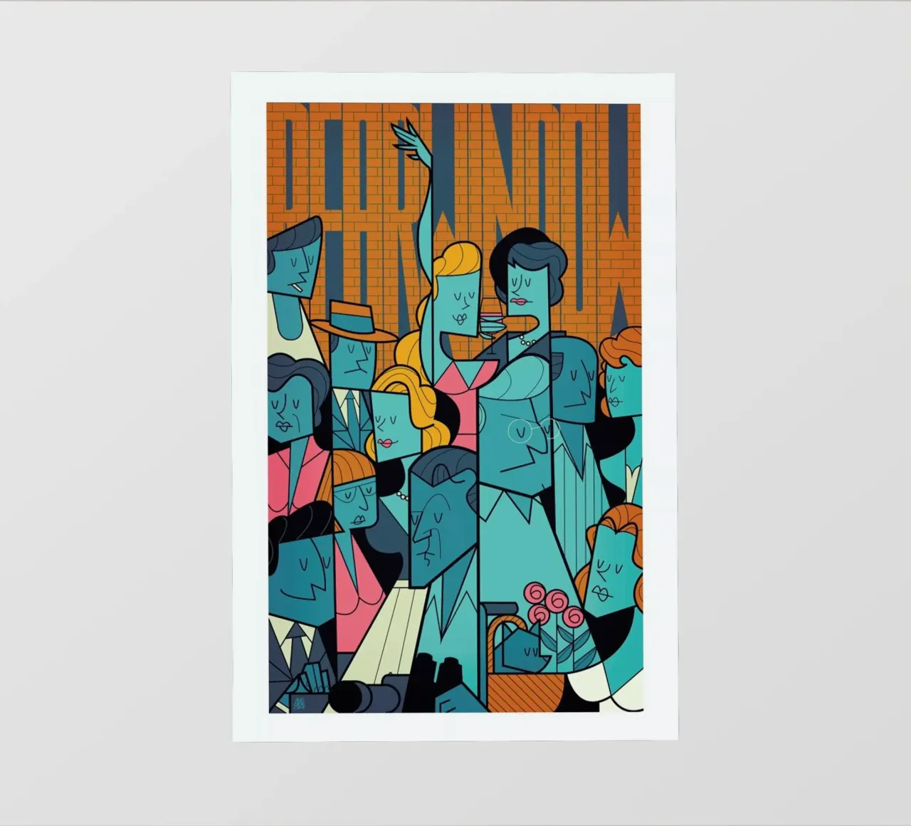 The Window Backlit Folie von Ale Giorgini