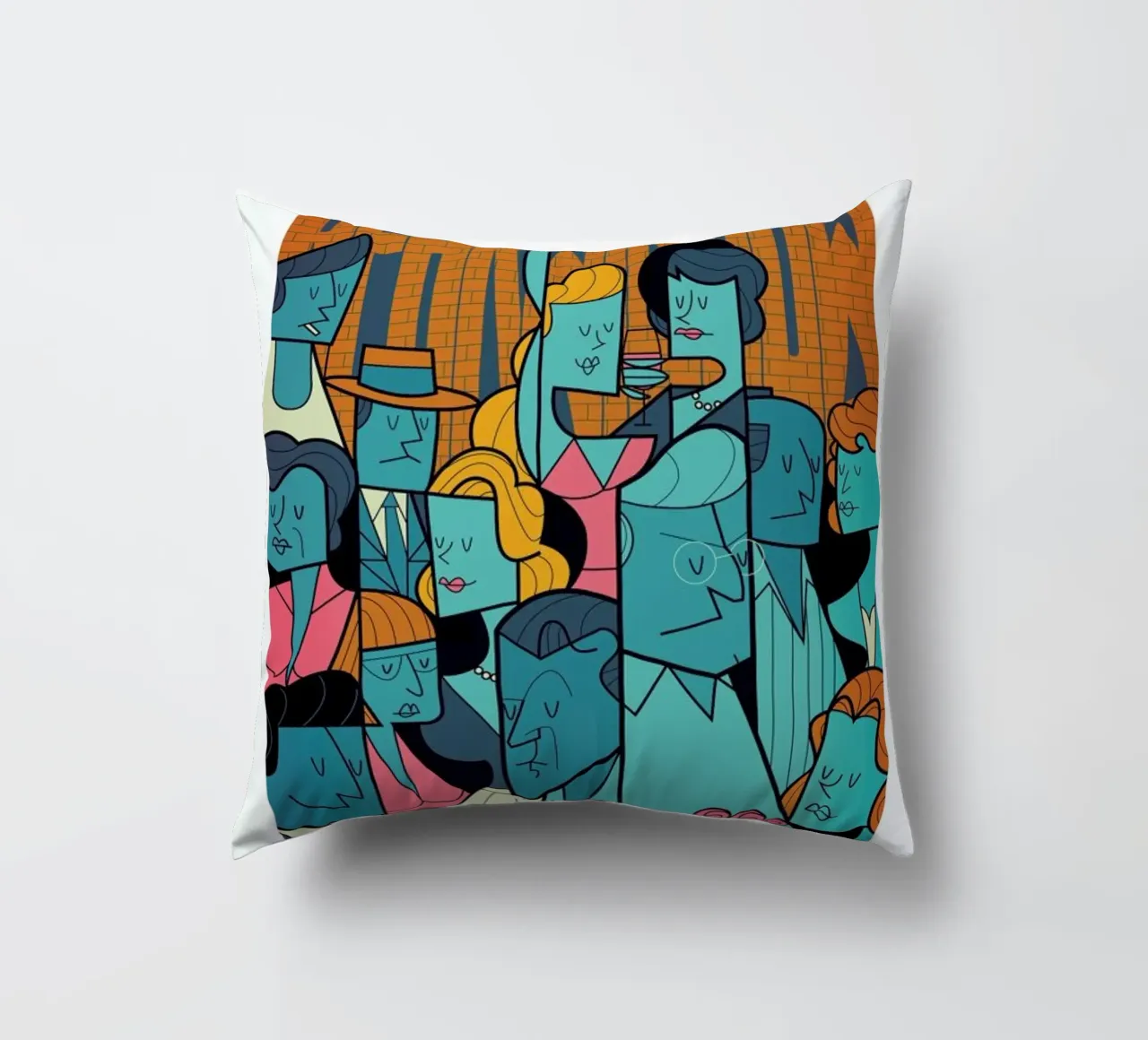 The Window cuscino da Ale Giorgini