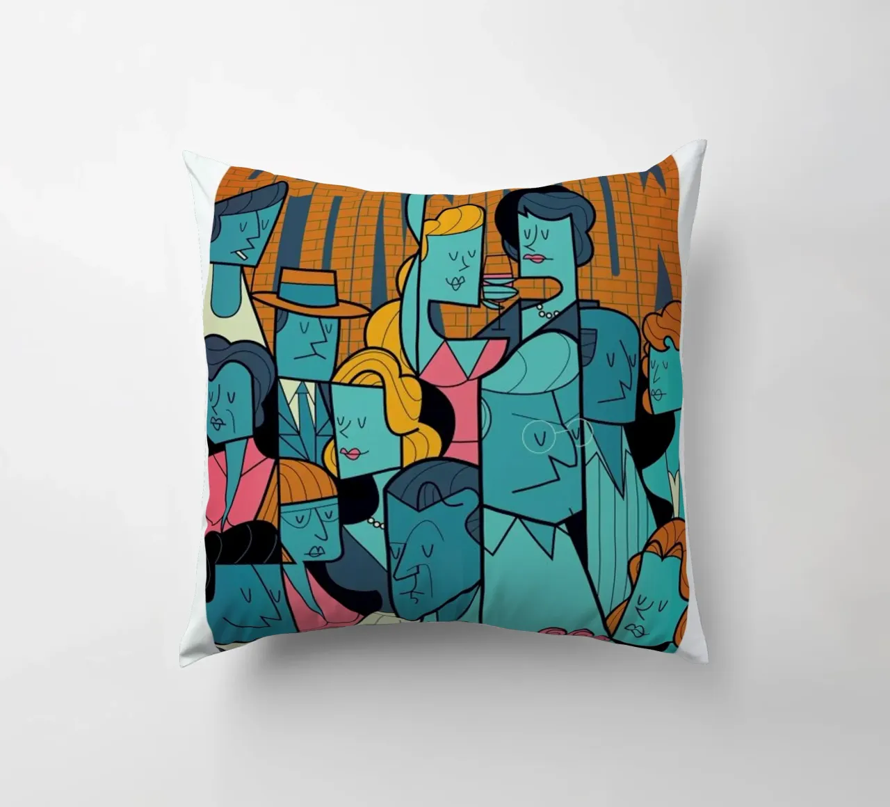 The Window cuscino da Ale Giorgini