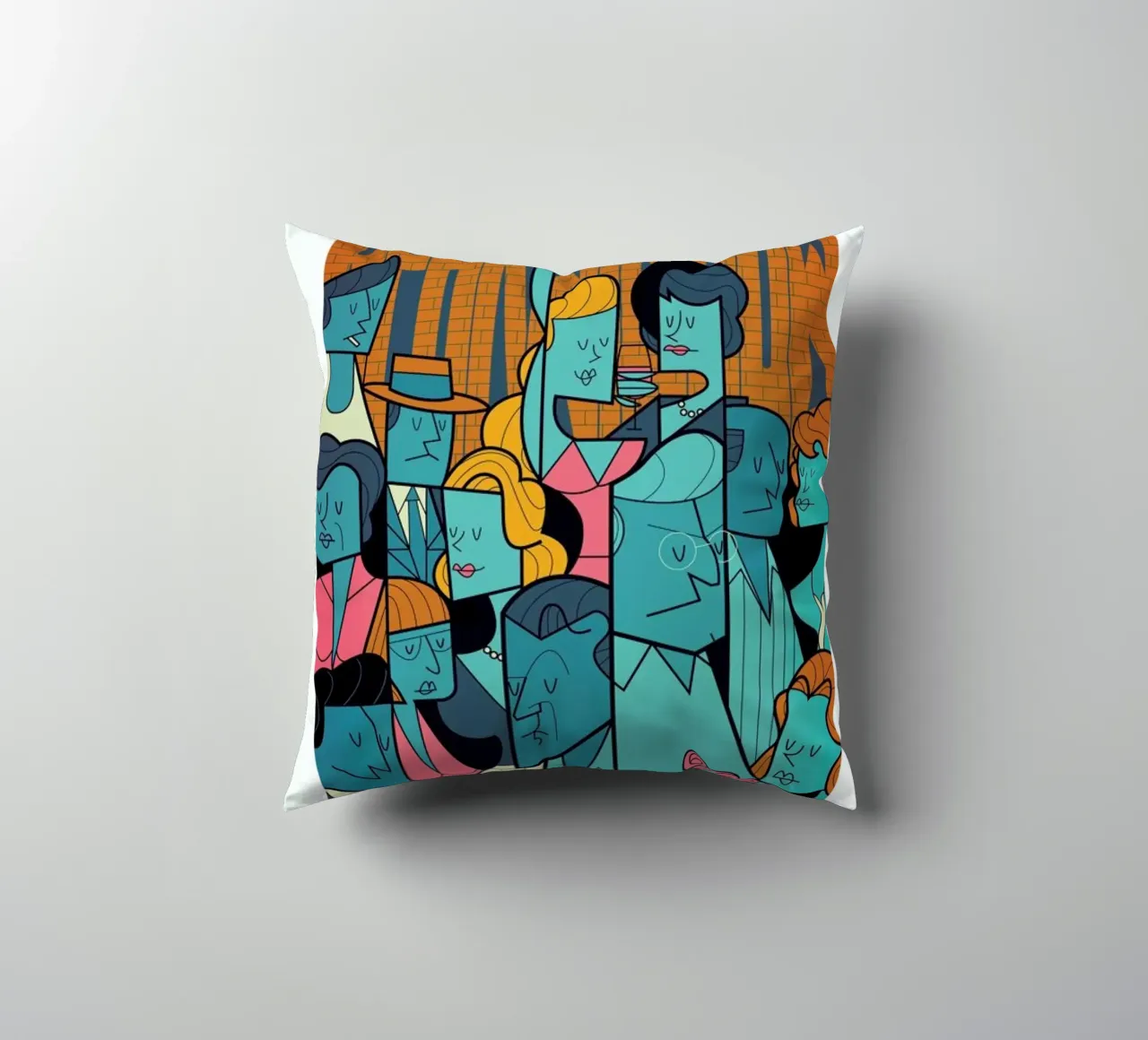 The Window cuscino da Ale Giorgini