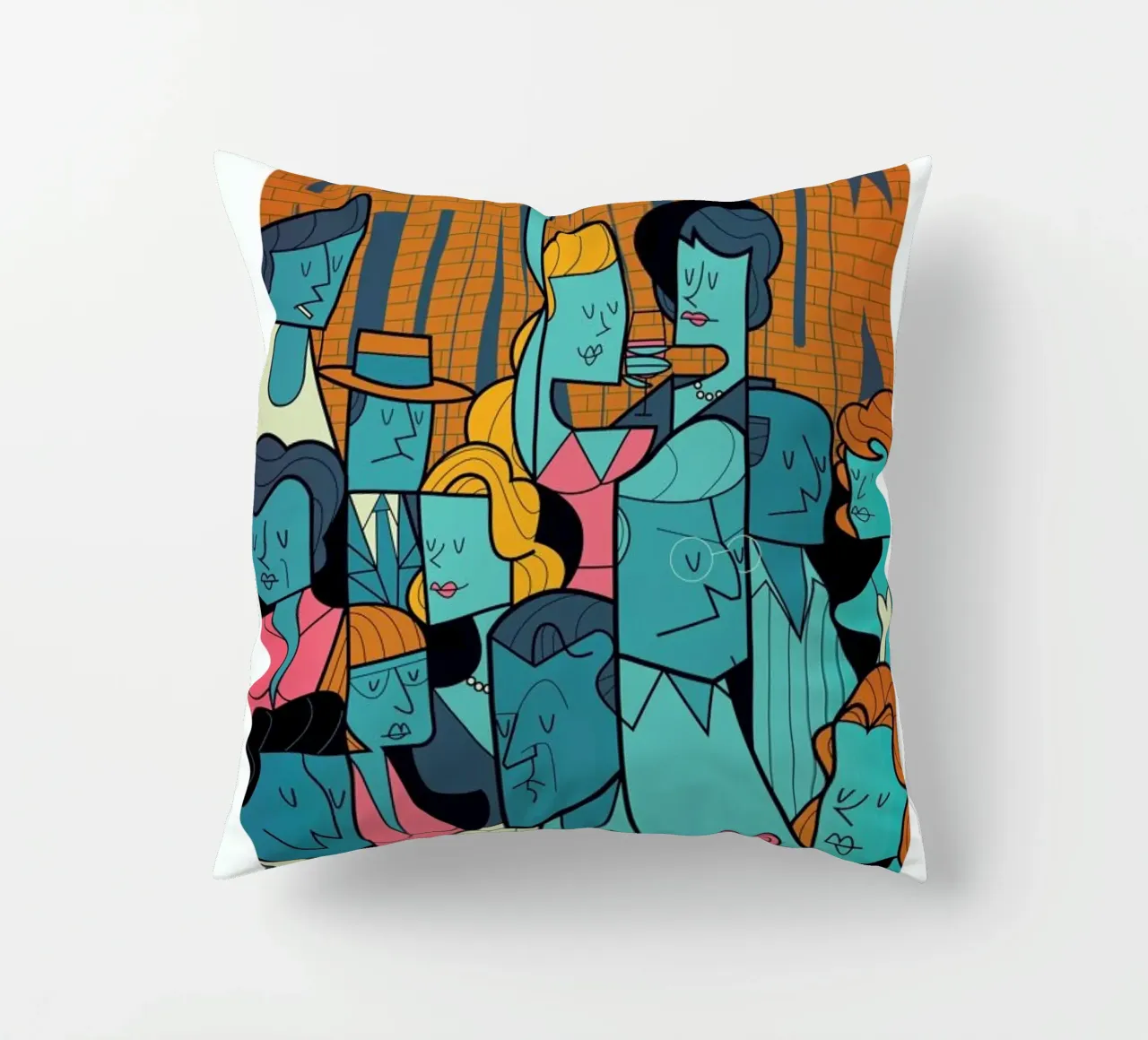 The Window cuscino da Ale Giorgini