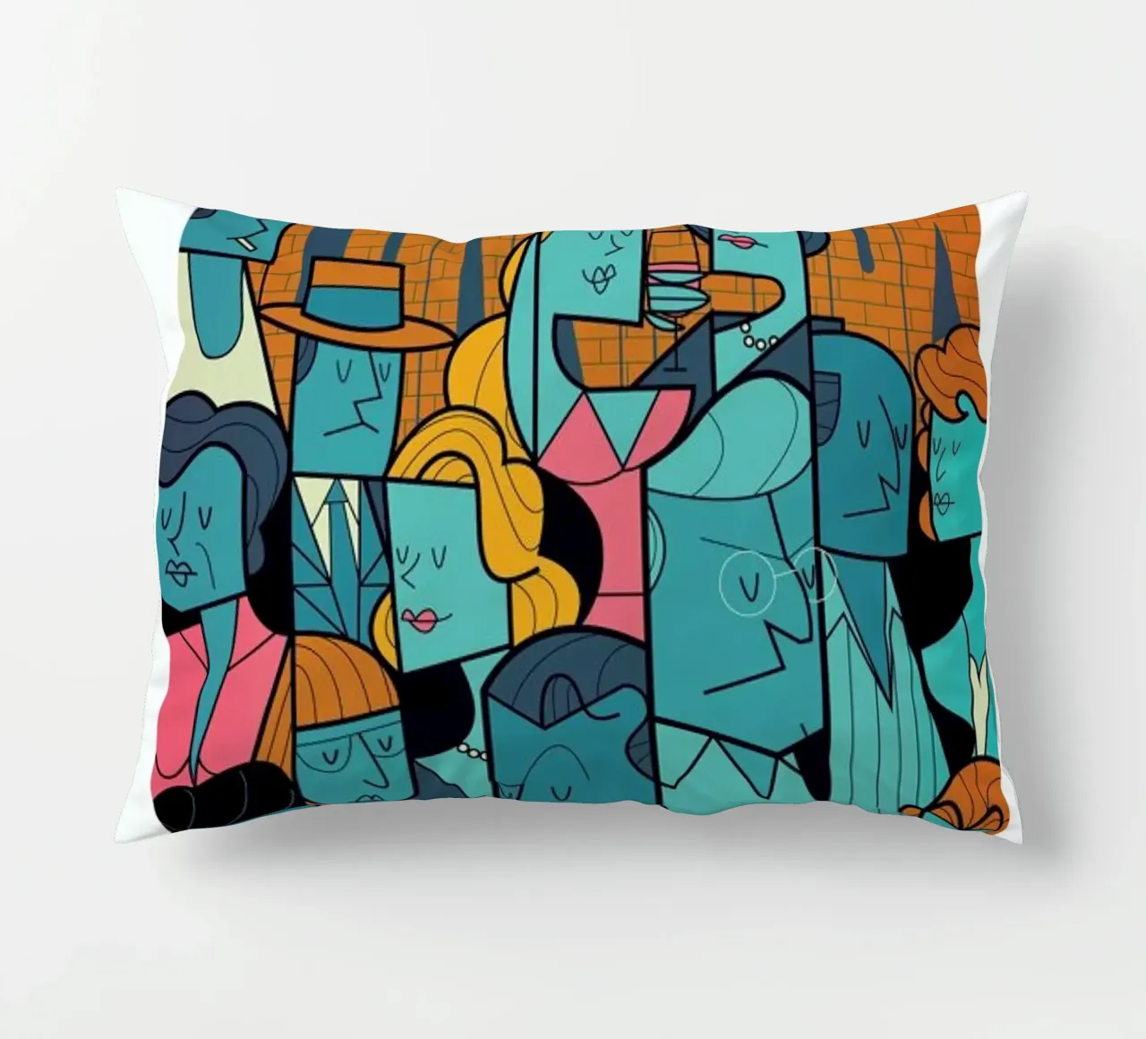 The Window cuscino da Ale Giorgini