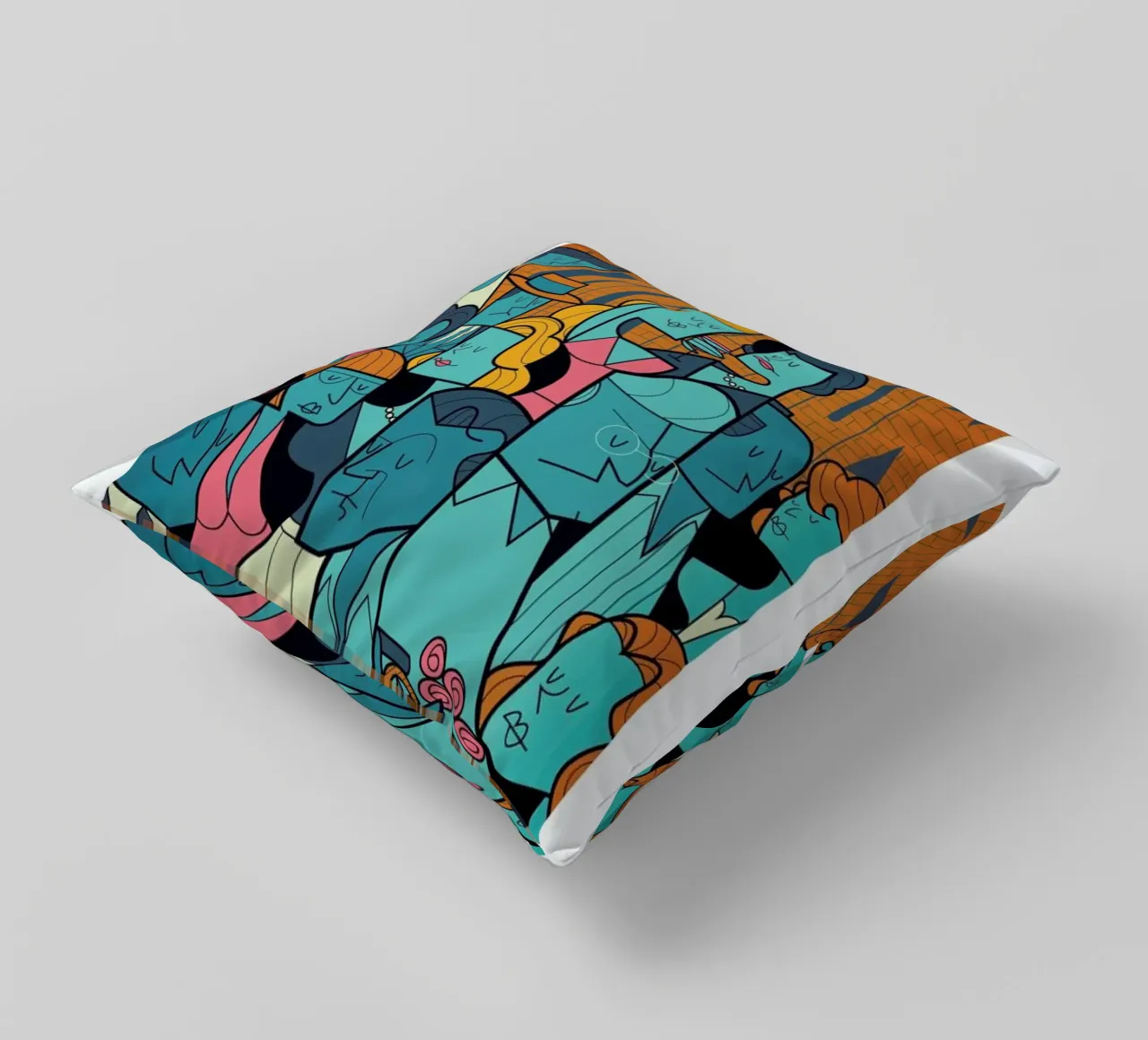 The Window cuscino da Ale Giorgini