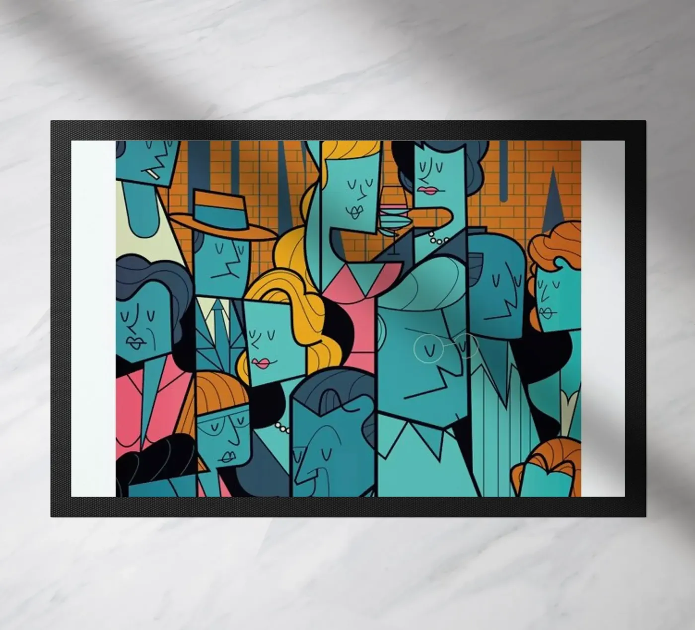 The Window deurmat van Ale Giorgini