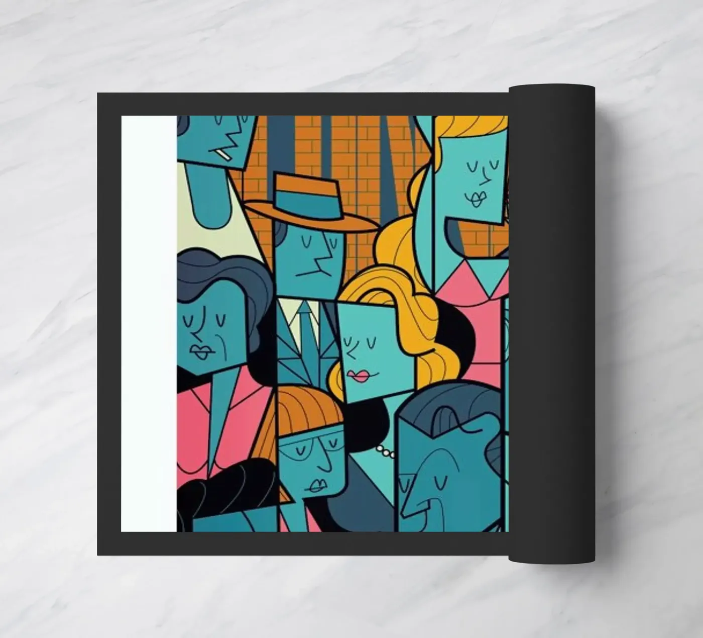 The Window deurmat van Ale Giorgini