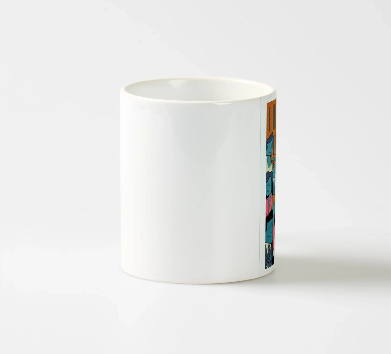 The Window tazza in ceramica da Ale Giorgini
