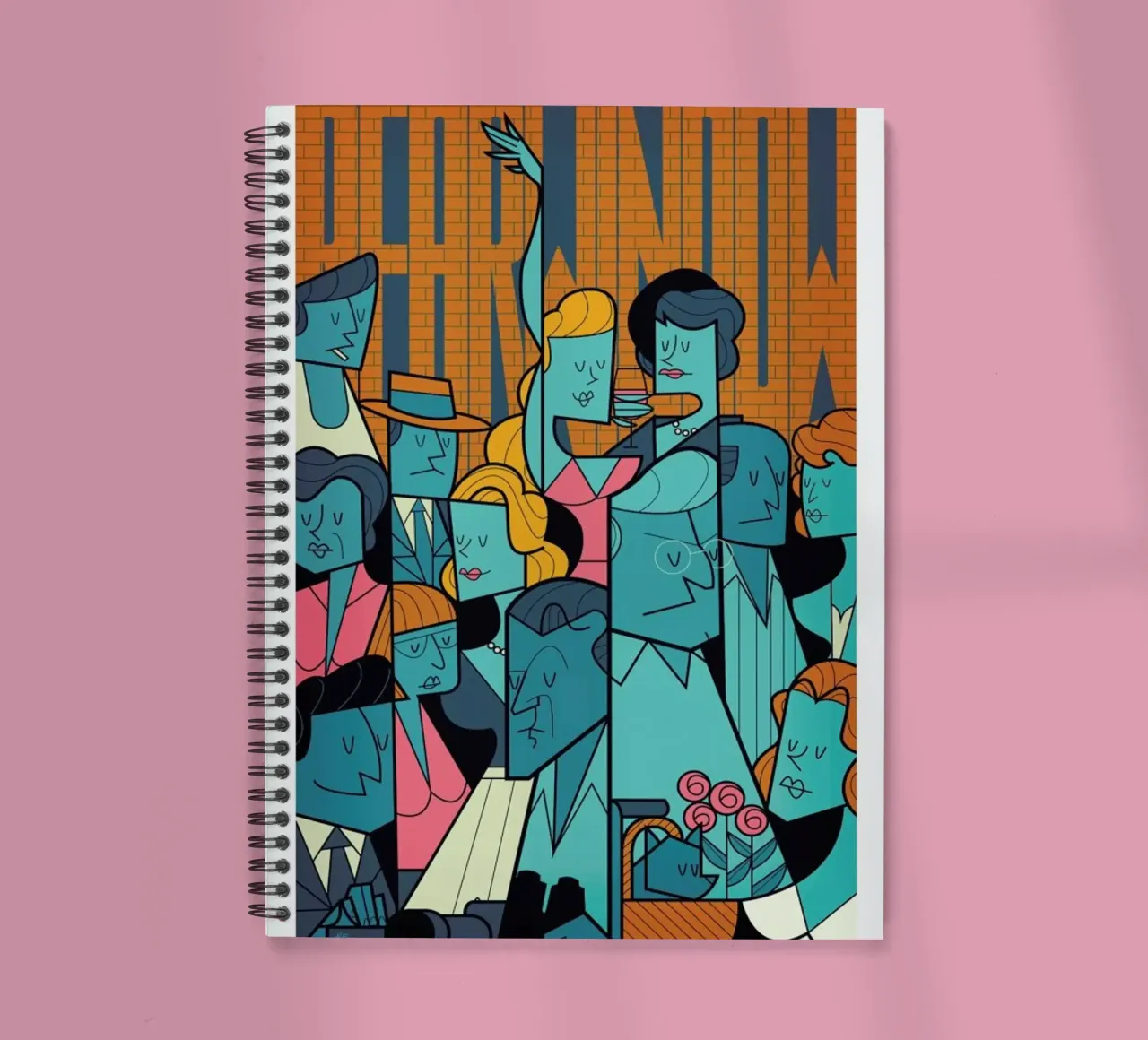 The Window spiral notebook by Ale Giorgini