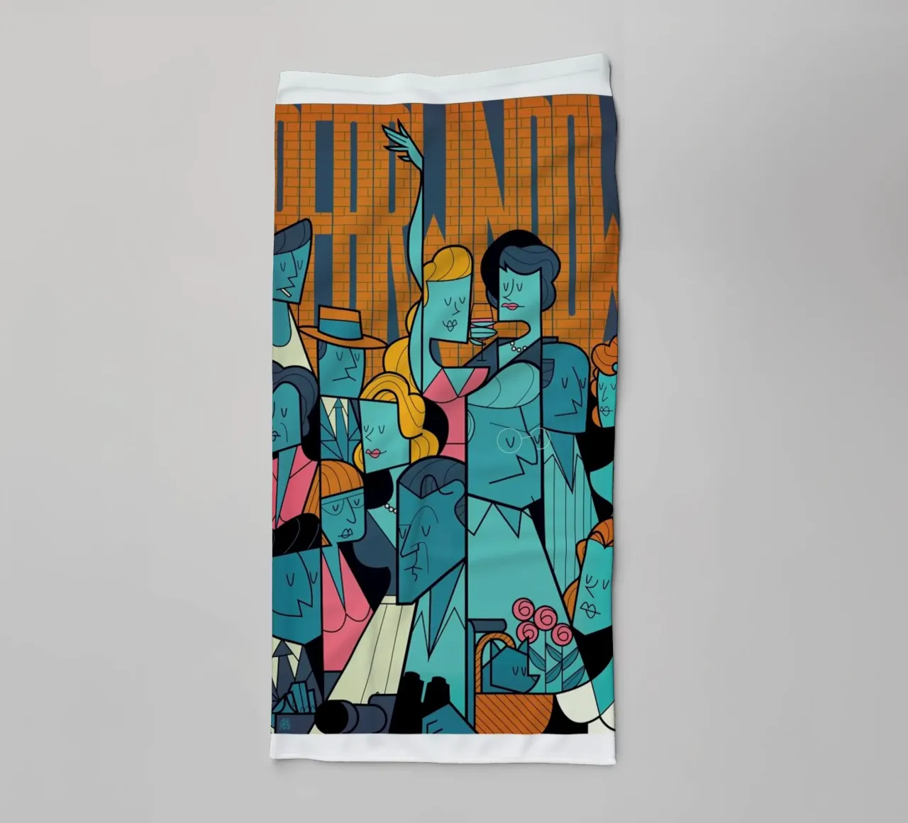 The Window towel by Ale Giorgini