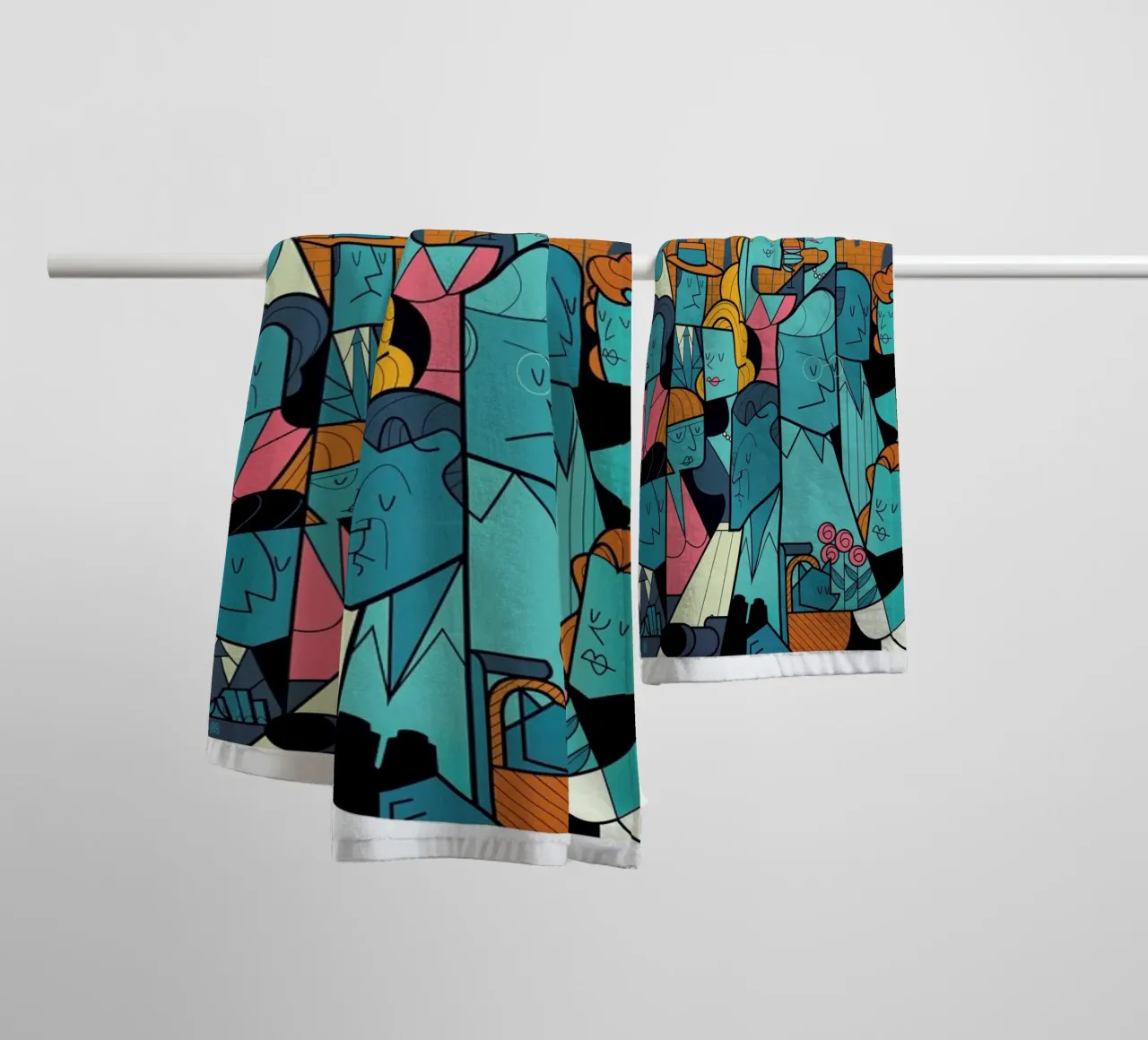 The Window badhanddoek van Ale Giorgini