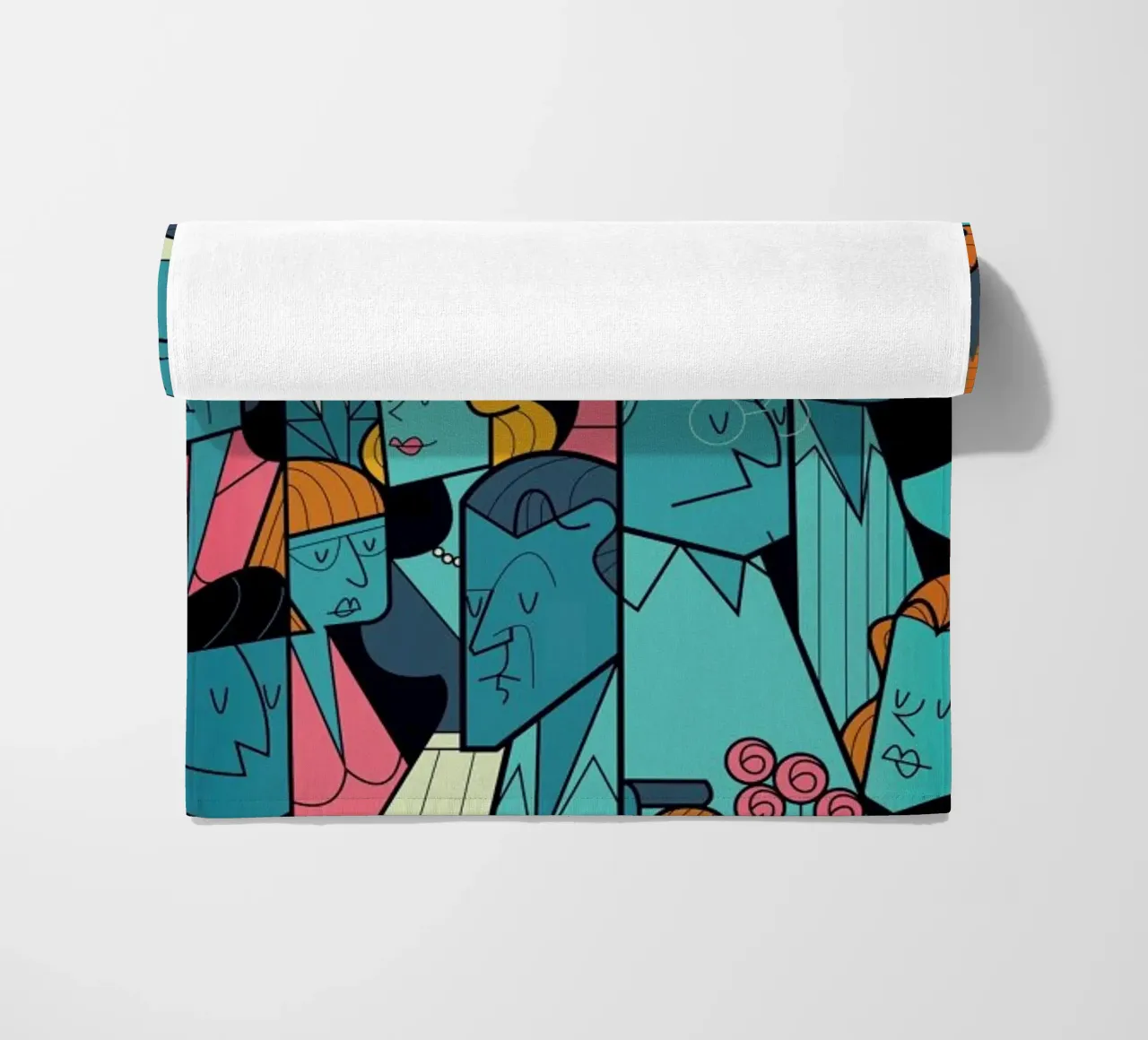 The Window Strandtuch von Ale Giorgini
