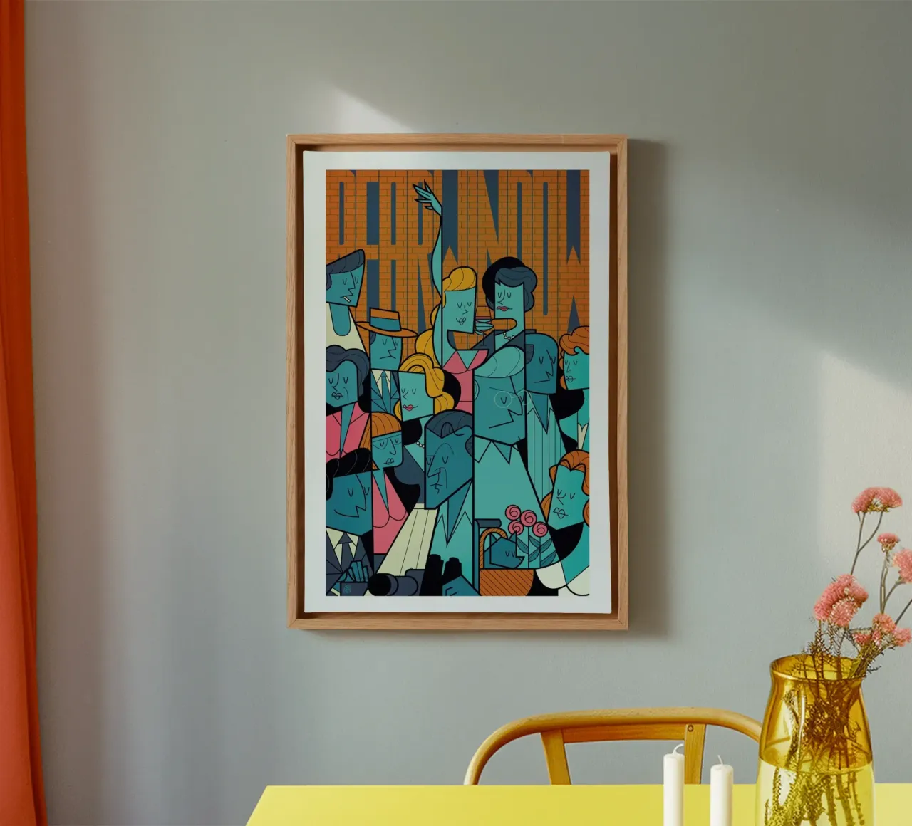 The Window canvas van Ale Giorgini