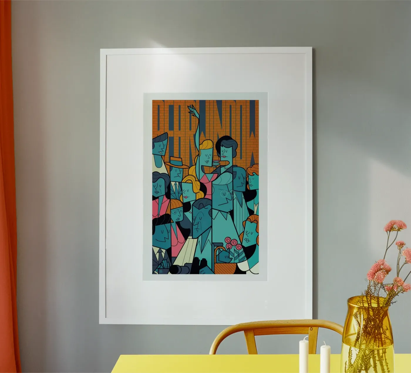 The Window Poster von Ale Giorgini