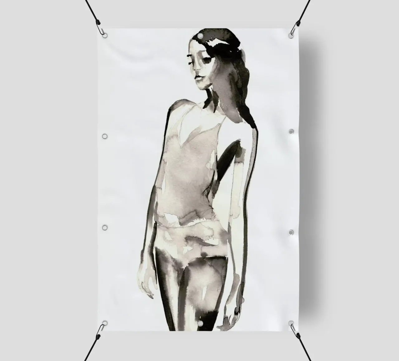 Man Sieht telo in pvc da Victoria Verbaan