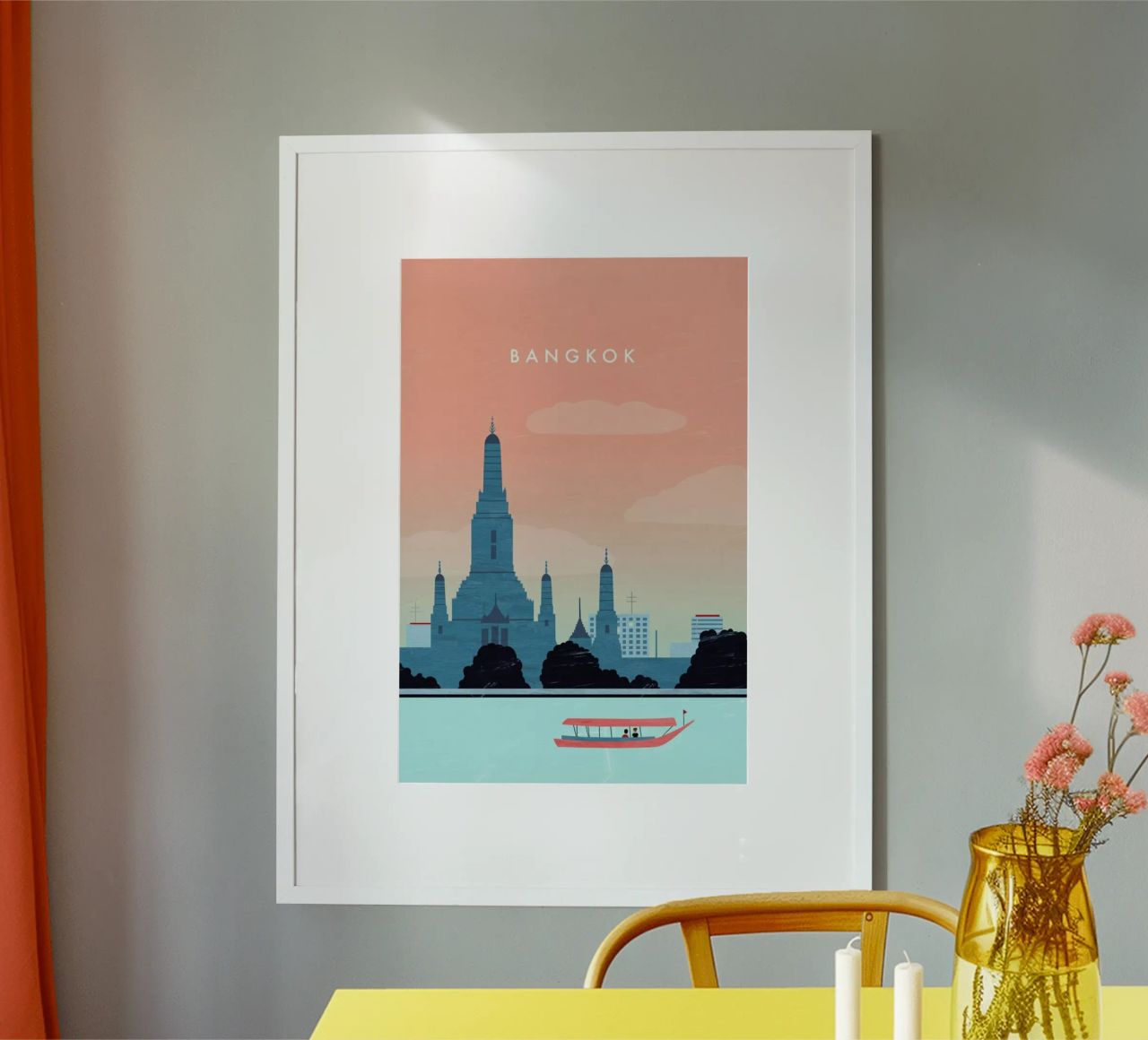 Bangkok poster de Katinka Reinke