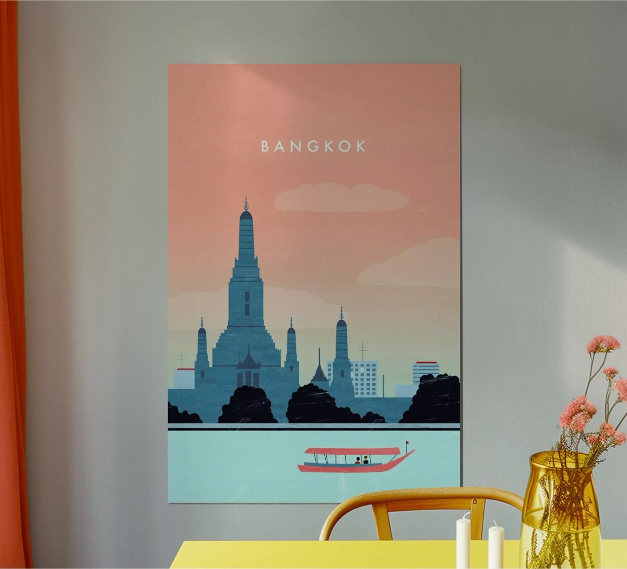 Bangkok poster de Katinka Reinke