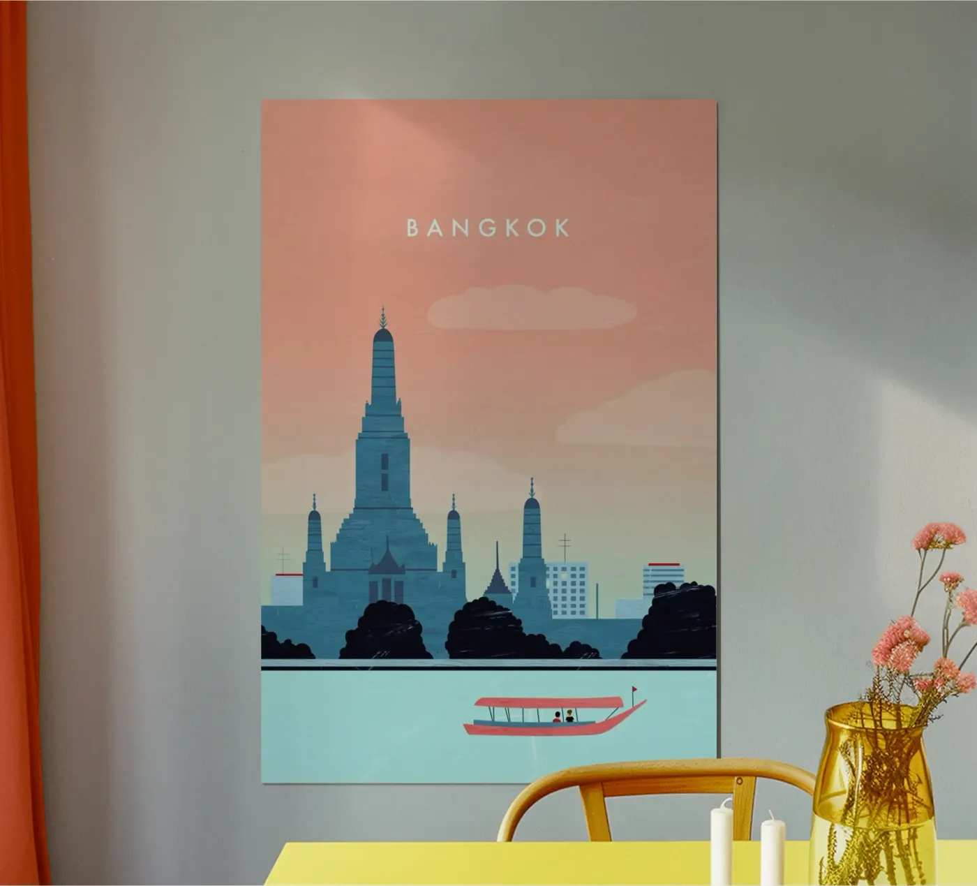 Bangkok poster da Katinka Reinke