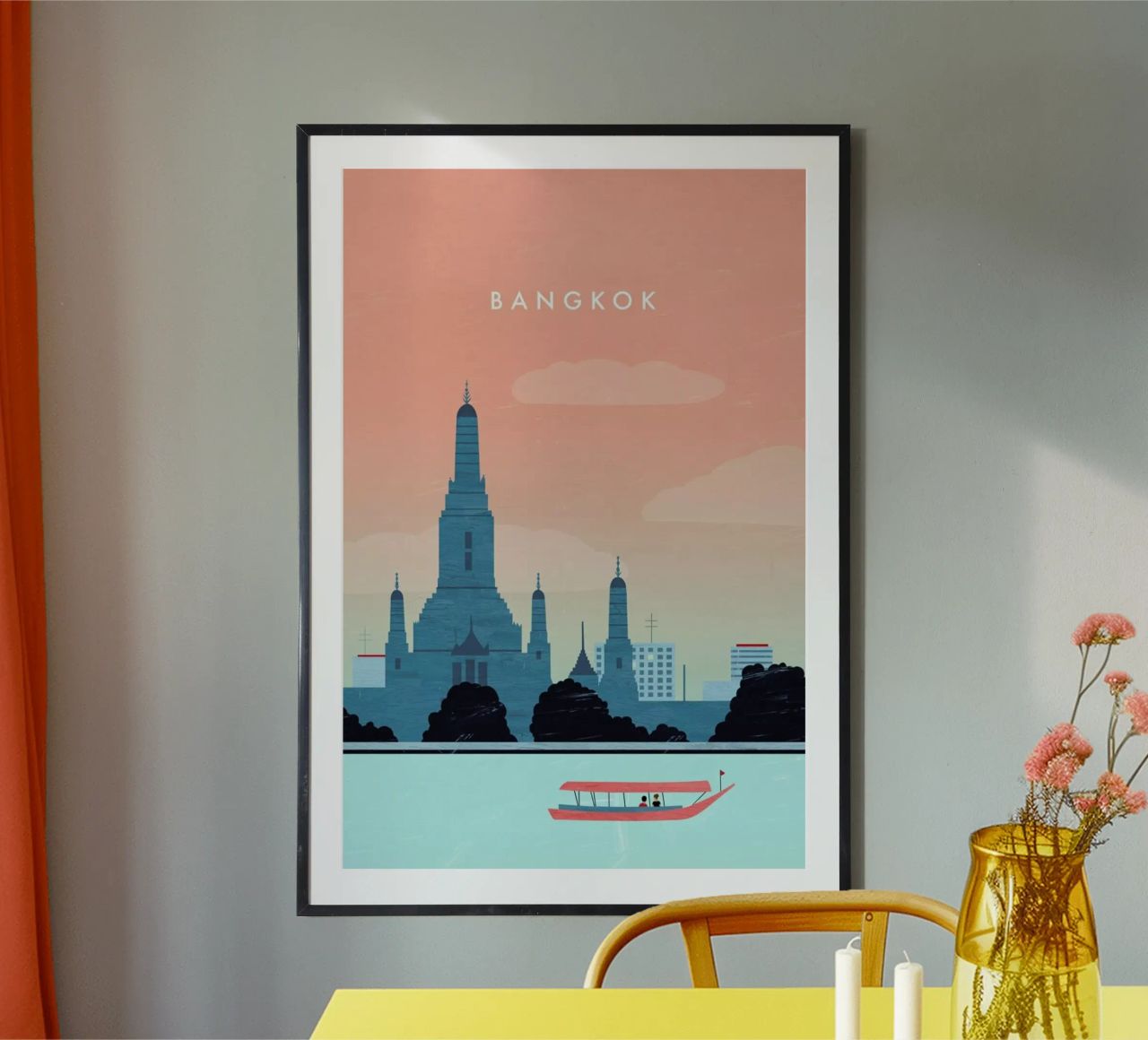 Bangkok poster de Katinka Reinke