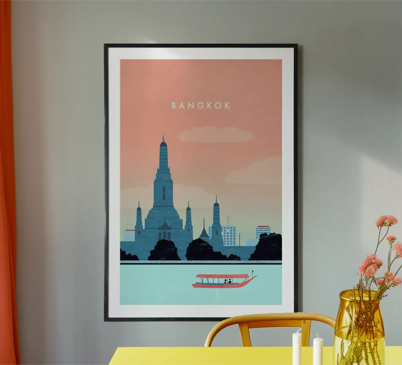 Bangkok poster da Katinka Reinke