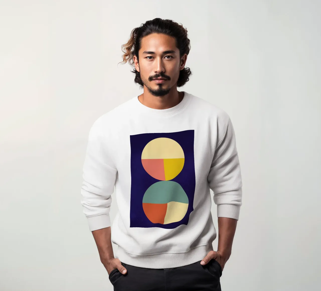 Divided sweatshirt van daylight design studio