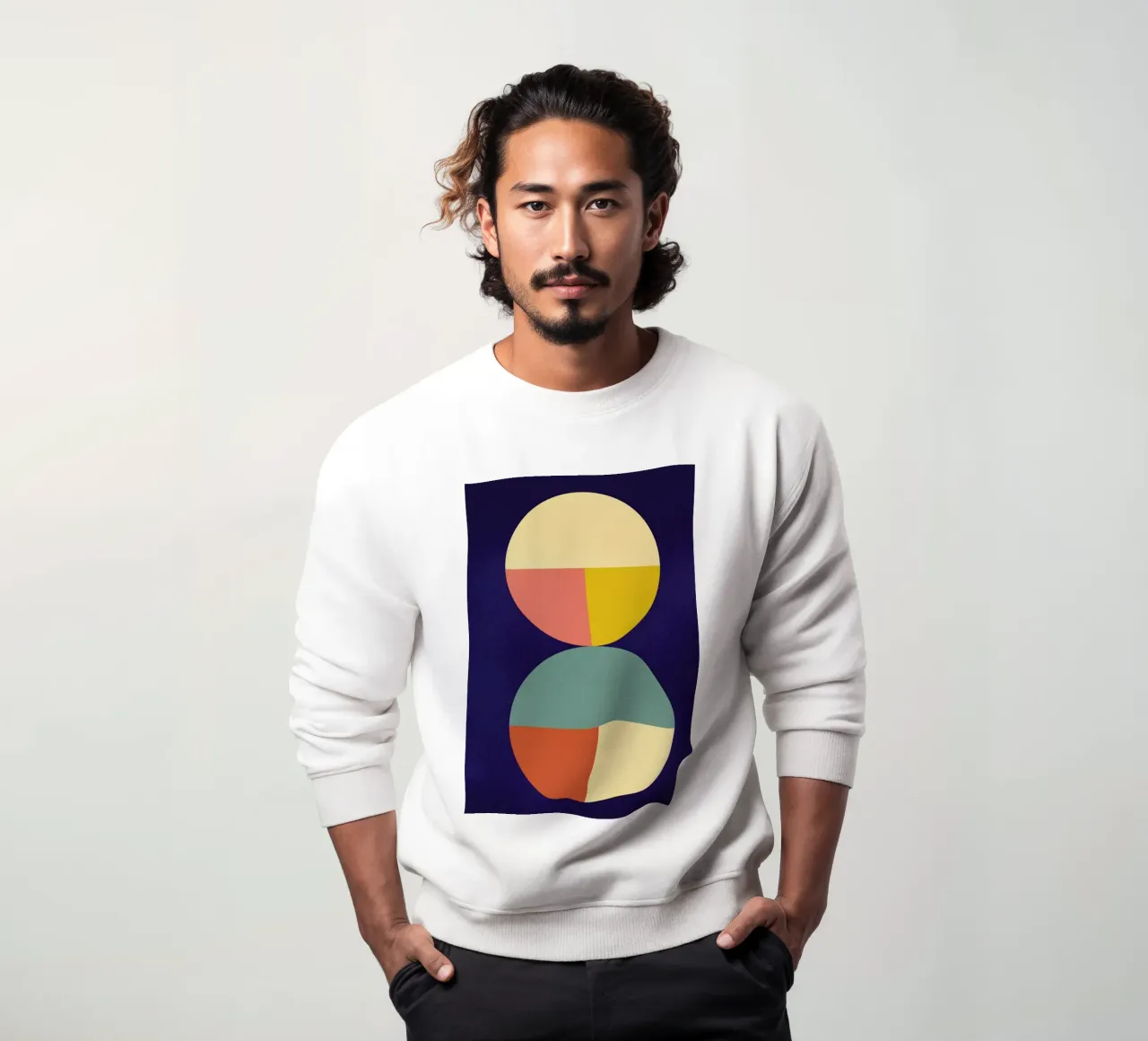 Divided sweatshirt van daylight design studio