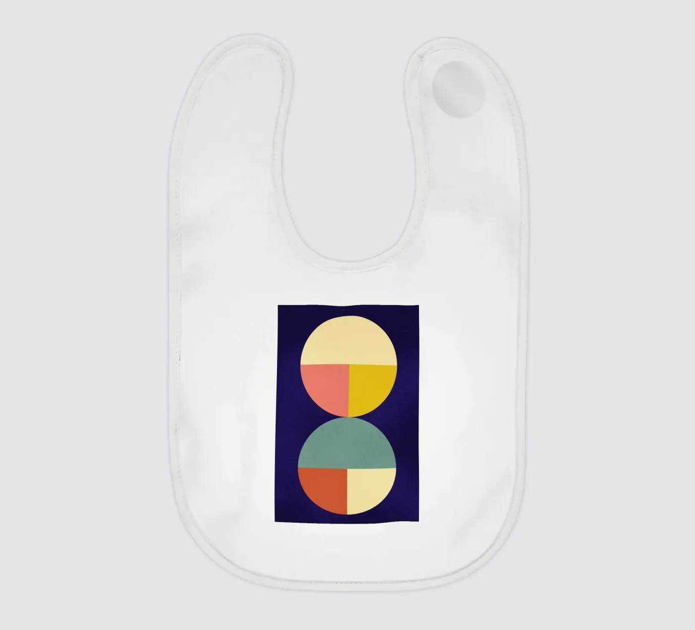 Divided baby bib by daylight design studio
