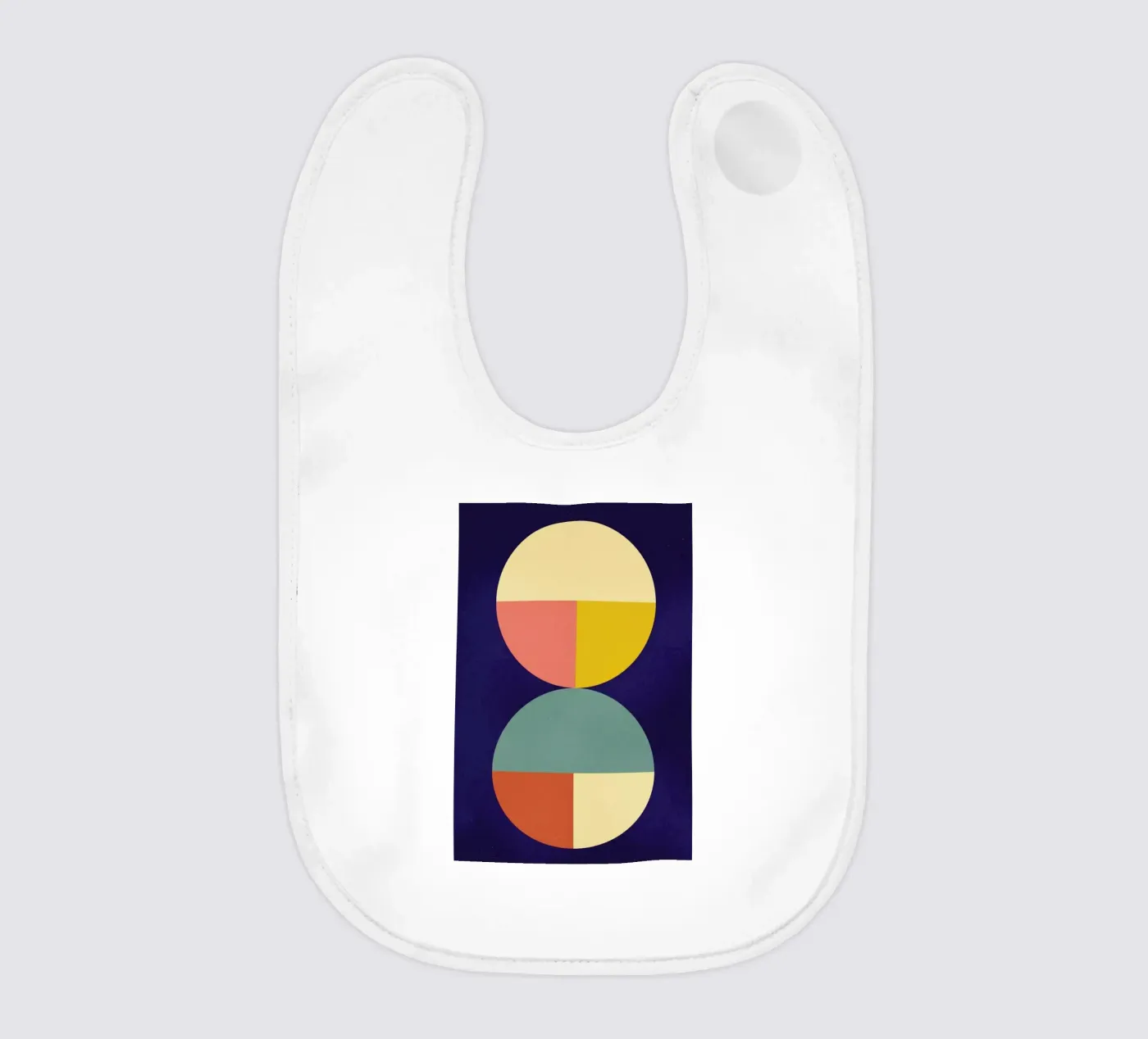 Divided baby bib by daylight design studio