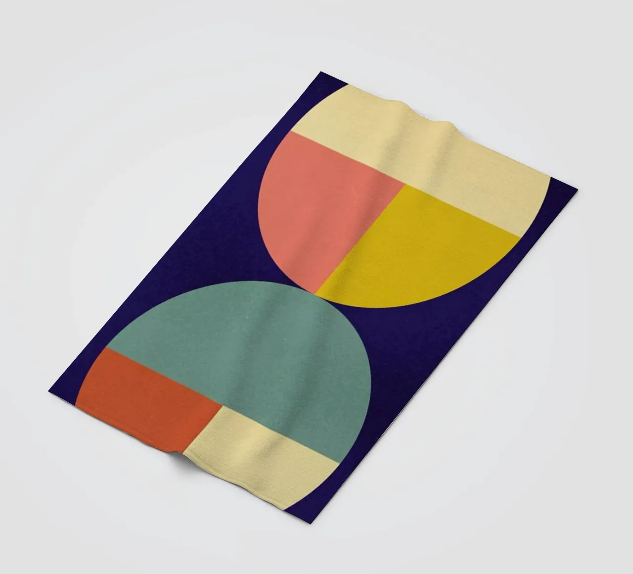 Divided Fleecedecke von daylight design studio