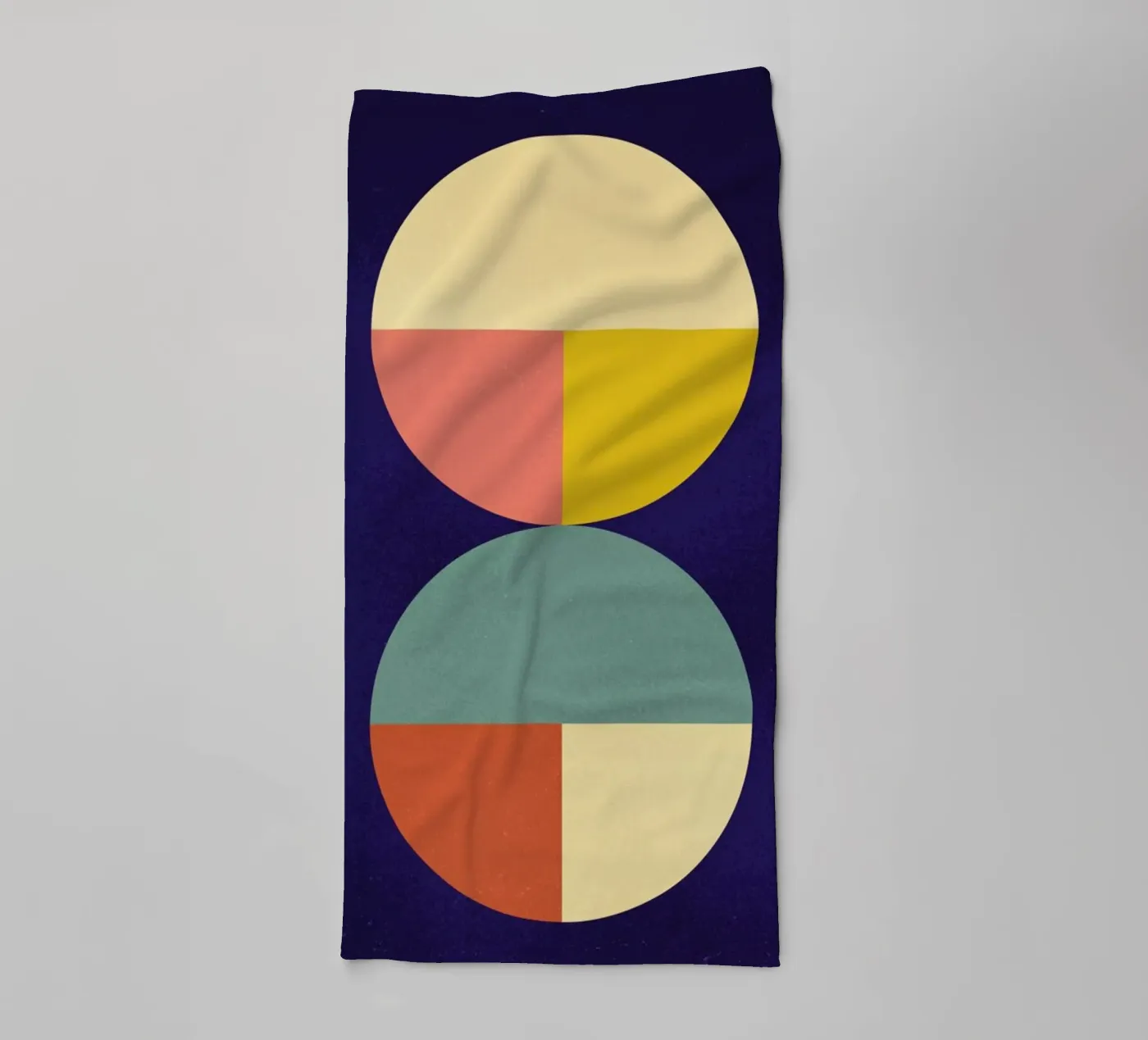 Divided badhanddoek van daylight design studio