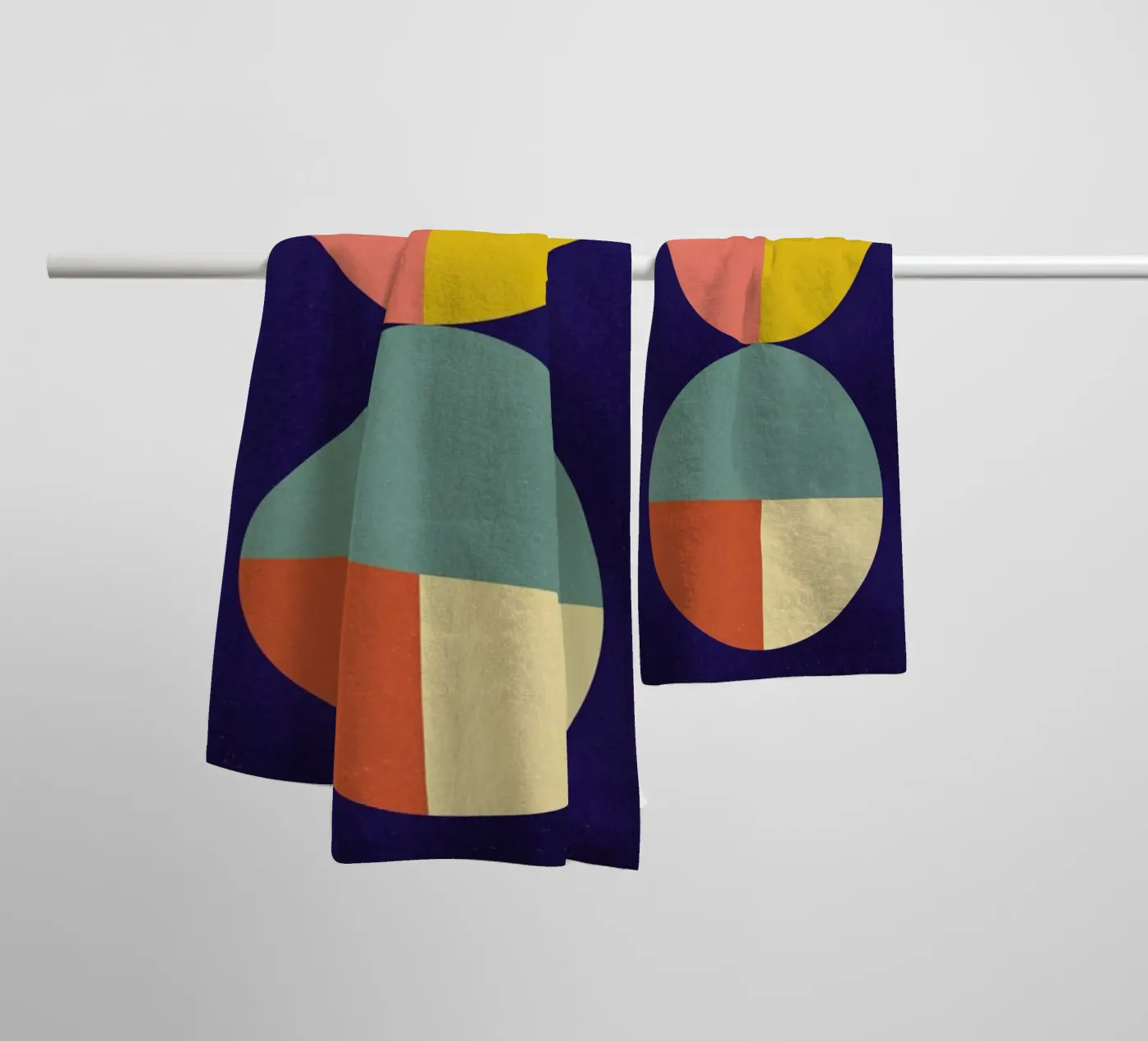 Divided badhanddoek van daylight design studio