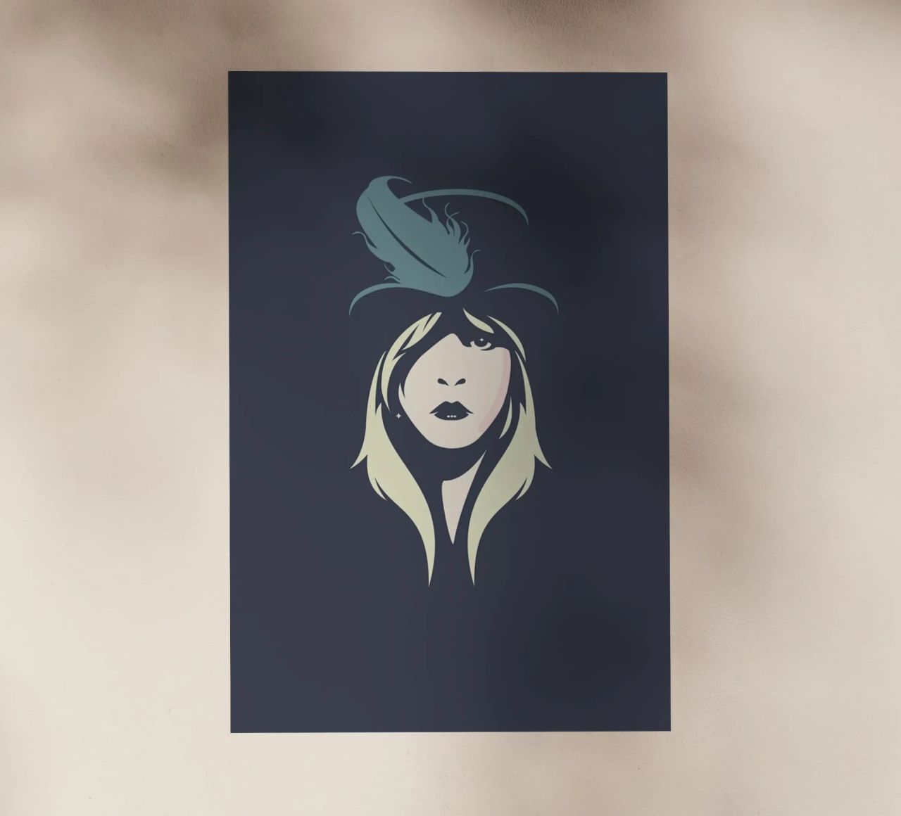 Stevie Nicks pellicola backlit da Bruno Morphet