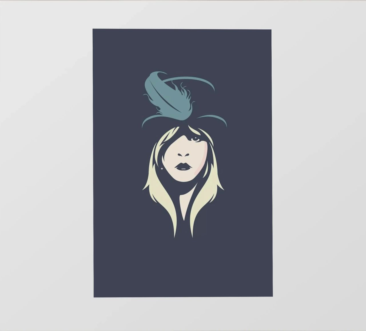 Stevie Nicks pellicola backlit da Bruno Morphet