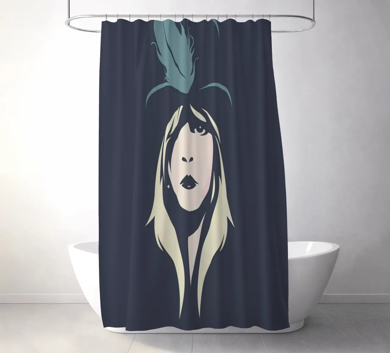 Stevie Nicks tenda da doccia da Bruno Morphet
