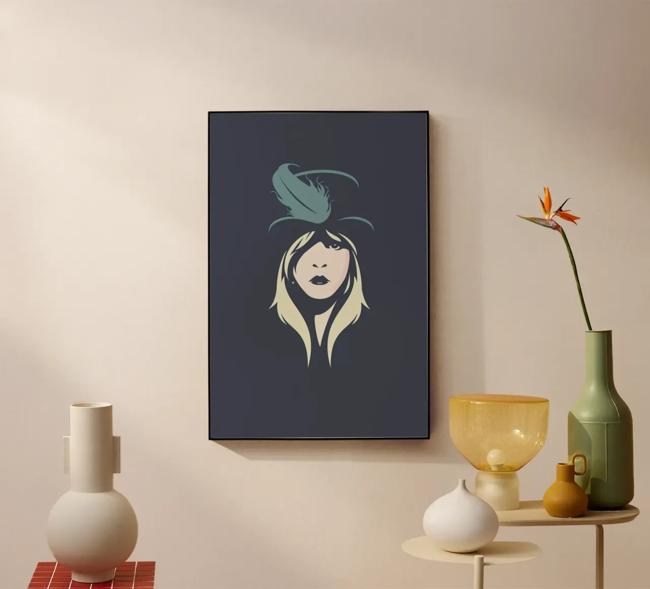 Stevie Nicks plexiglass da Bruno Morphet